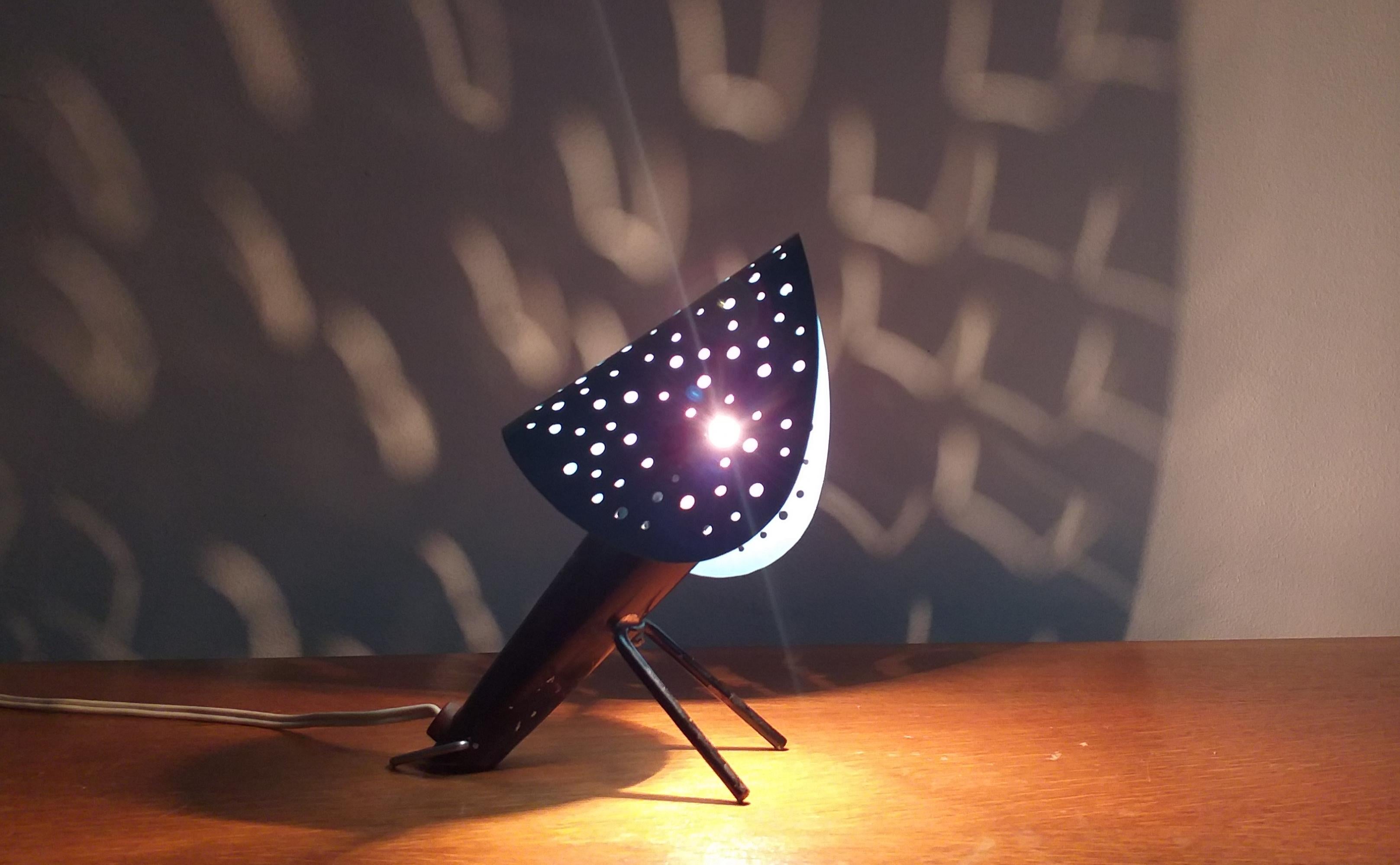 Midcentury Table Lamp by Ernst Igl for Hillebrand, 1950s For Sale 6