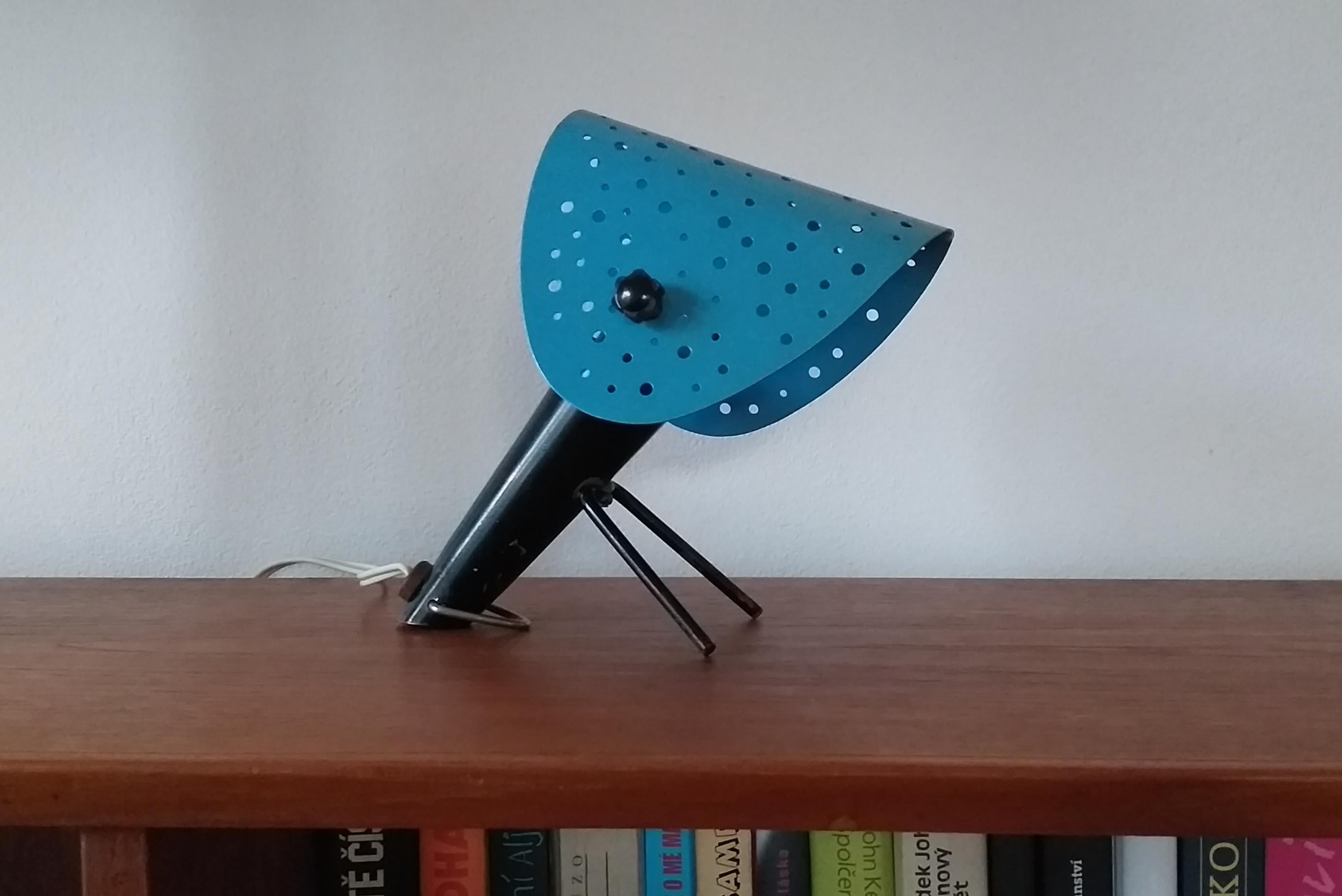 Mid-Century Modern Midcentury Table Lamp by Ernst Igl for Hillebrand, 1950s For Sale