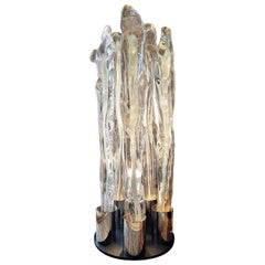 Mid-Century Table Lamp by Ettore Fantasia and Gino Poli for Sothis Murano