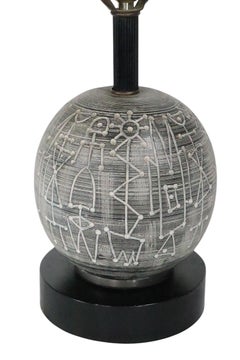 Mid Century Table Lamp by F.A.I.P. c 1950's