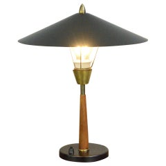 Vintage Midcentury Table Lamp by Fog & Morup, circa 1950s