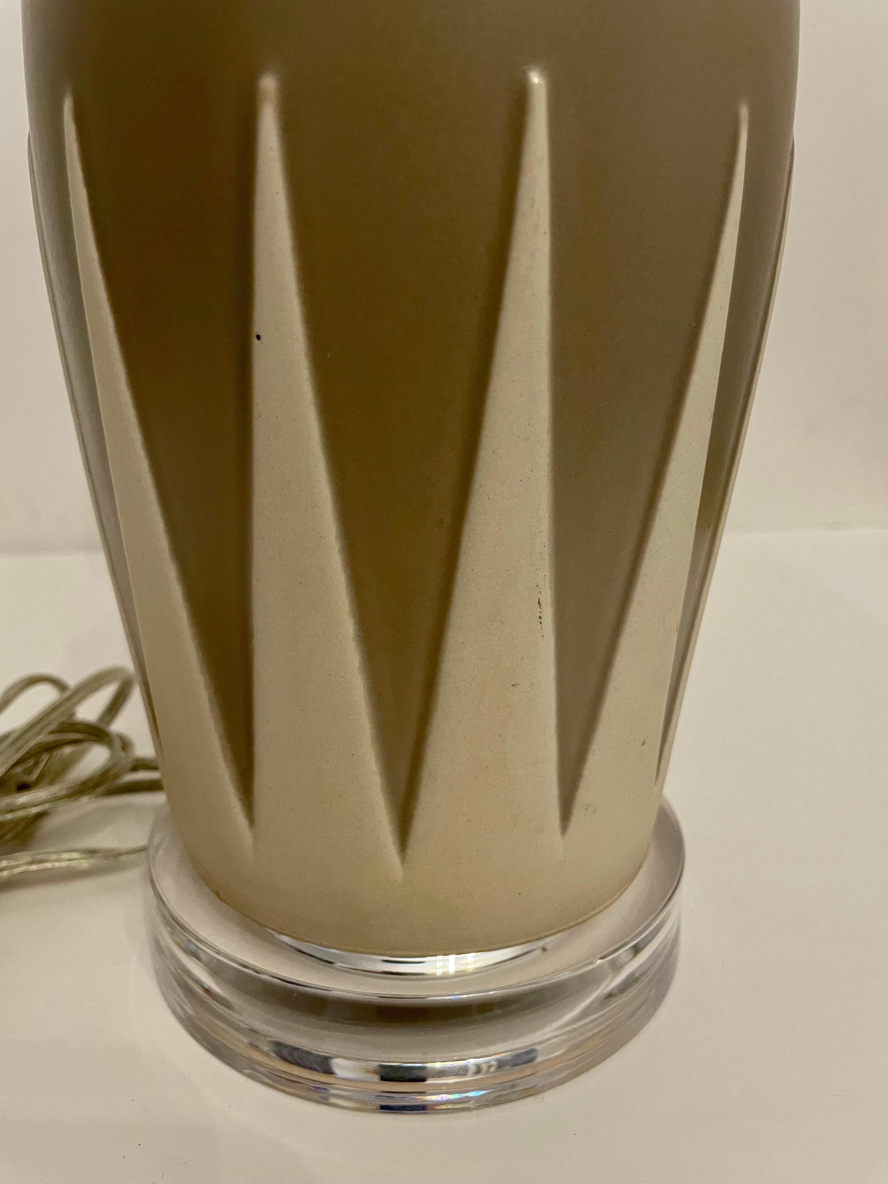 Lampe de Table Mid Century par Gerald Thurston Bon état - En vente à New York, NY