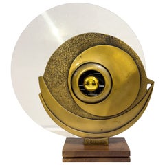 Lampada da tavolo in stile Mid-Century di Giuseppe Calonaci, Italia, anni '70
