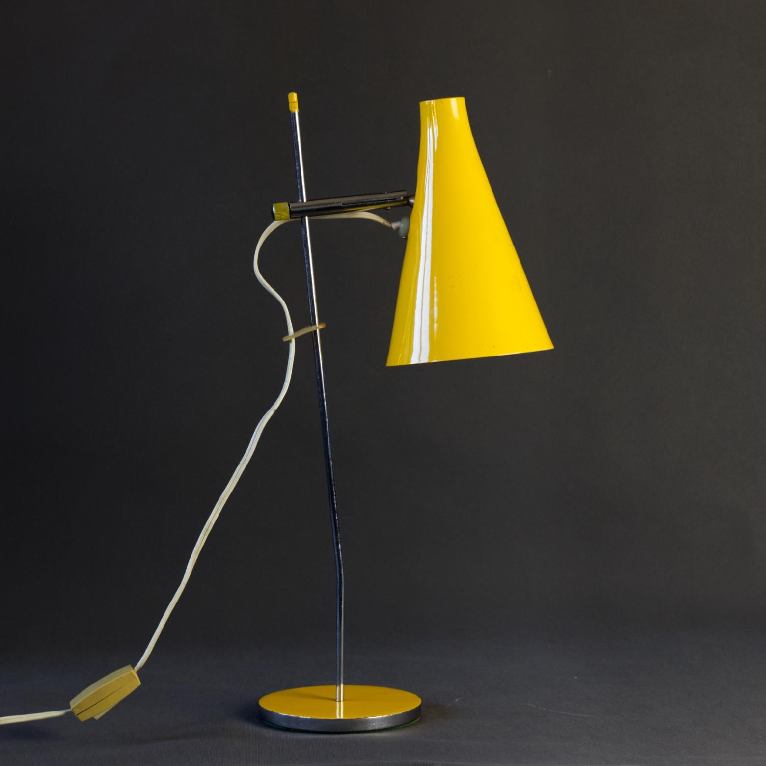 Mid-Century moderno Lampada da tavolo di metà secolo di Josef Hurka per Lidokov Cecoslovacchia, anni '60 in vendita
