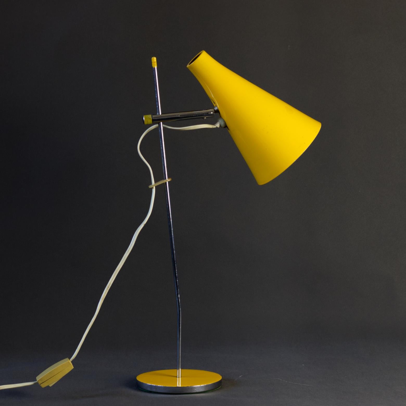 Lampada da tavolo di metà secolo di Josef Hurka per Lidokov Cecoslovacchia, anni '60 In condizioni buone in vendita a Lucenec, SK