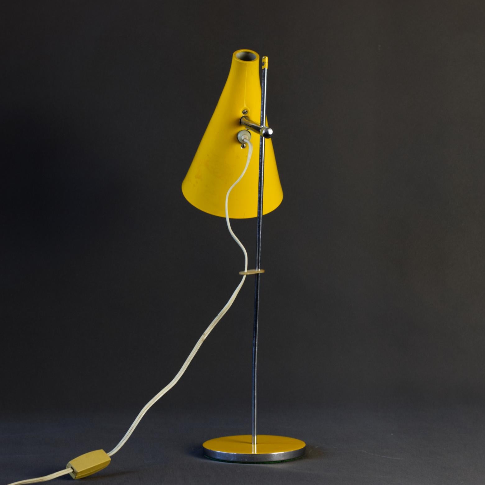 Lampada da tavolo di metà secolo di Josef Hurka per Lidokov Cecoslovacchia, anni '60 in vendita 2