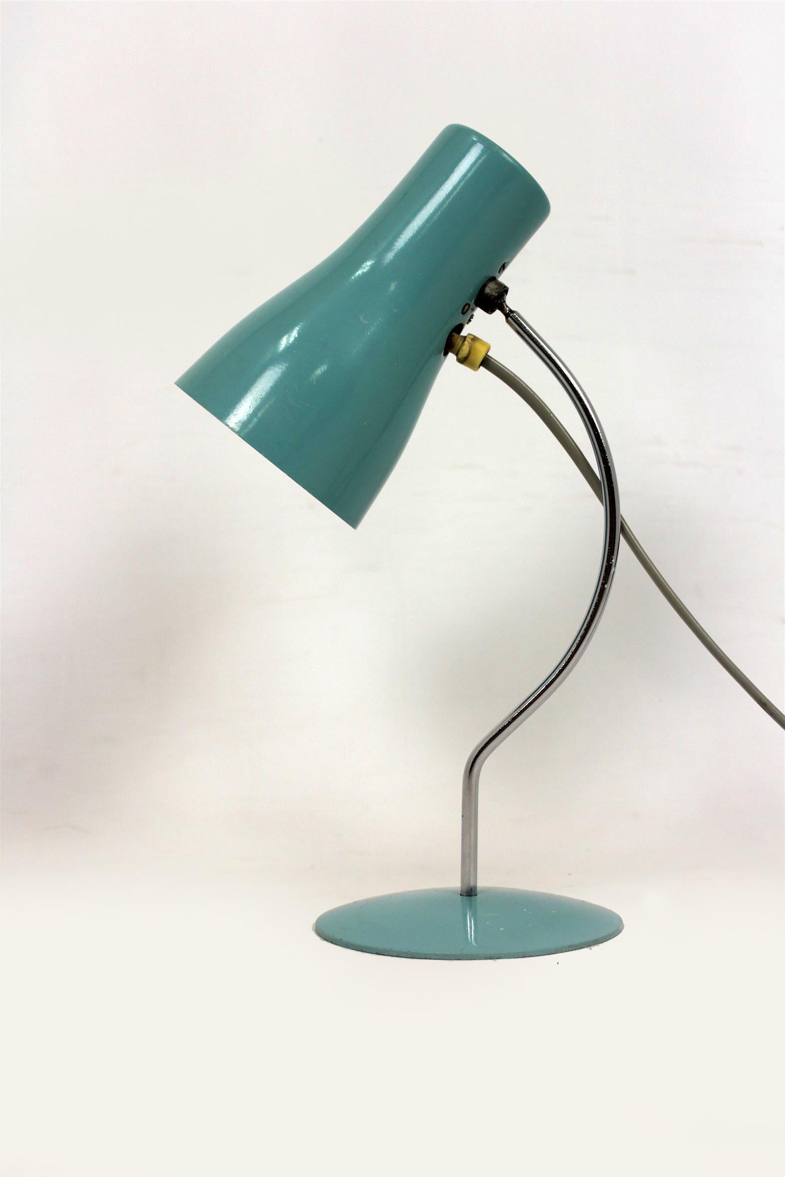 Vintage table lamp from Napako. Designed by Josef Hurka and produced in the 1960s. Lamp is fully functional.
   