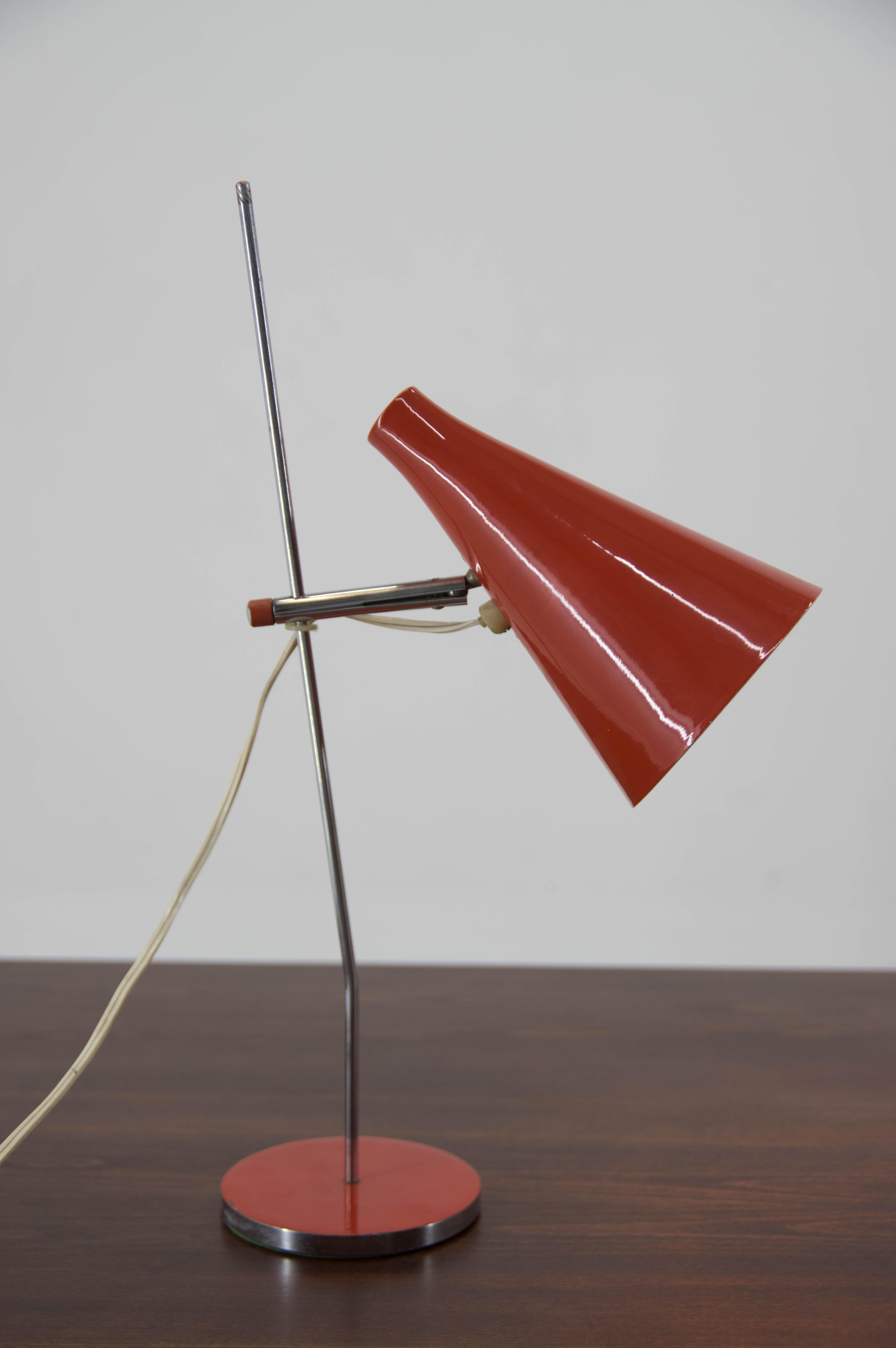 Mid-Century Modern Mid-Century Table Lamp by Josef Hurka for Napako , 1960s