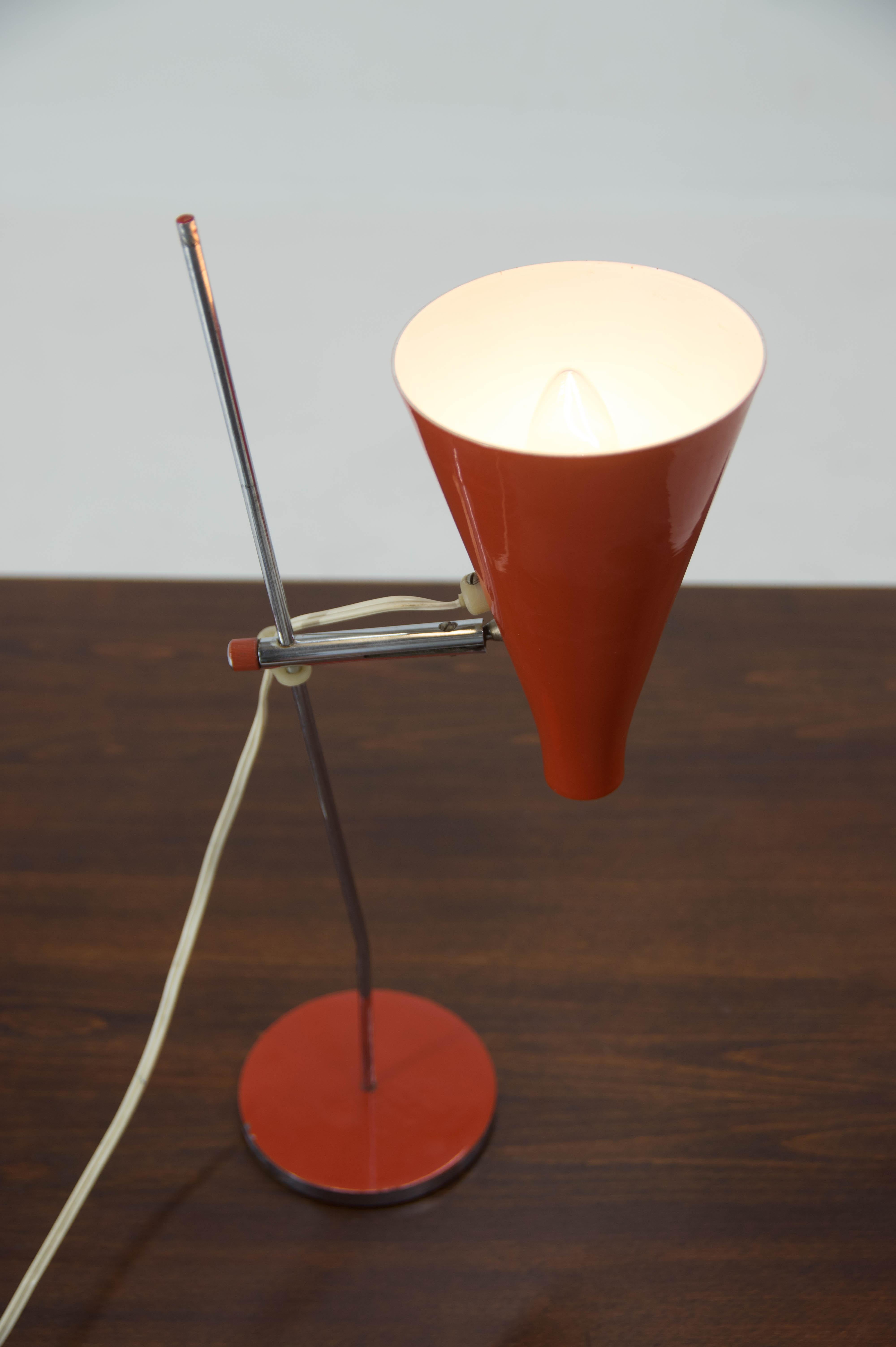 Mid-Century Table Lamp by Josef Hurka for Napako , 1960s In Good Condition In Praha, CZ