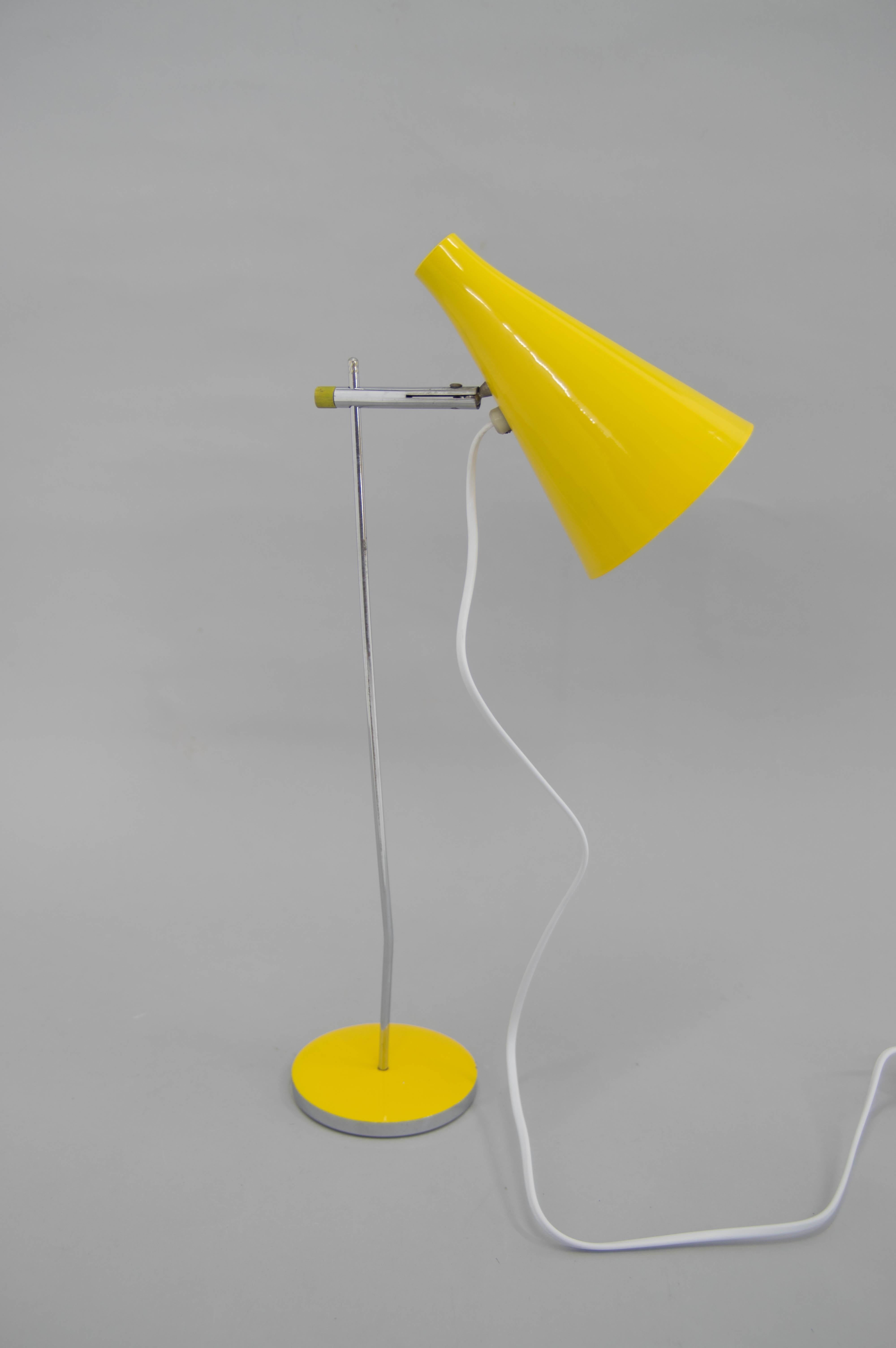Mid-Century Table Lamp by Josef Hůrka for Napako, 1960's In Good Condition For Sale In Praha, CZ