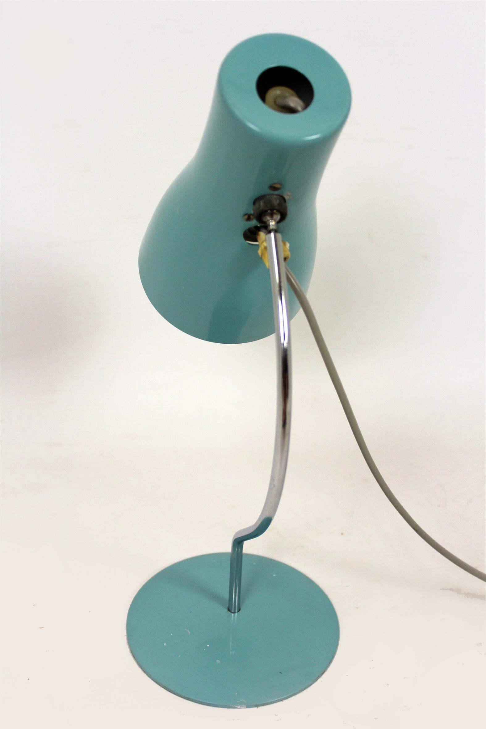 Midcentury Table Lamp by Josef Hurka for Napako, 1960s In Good Condition In Żory, PL