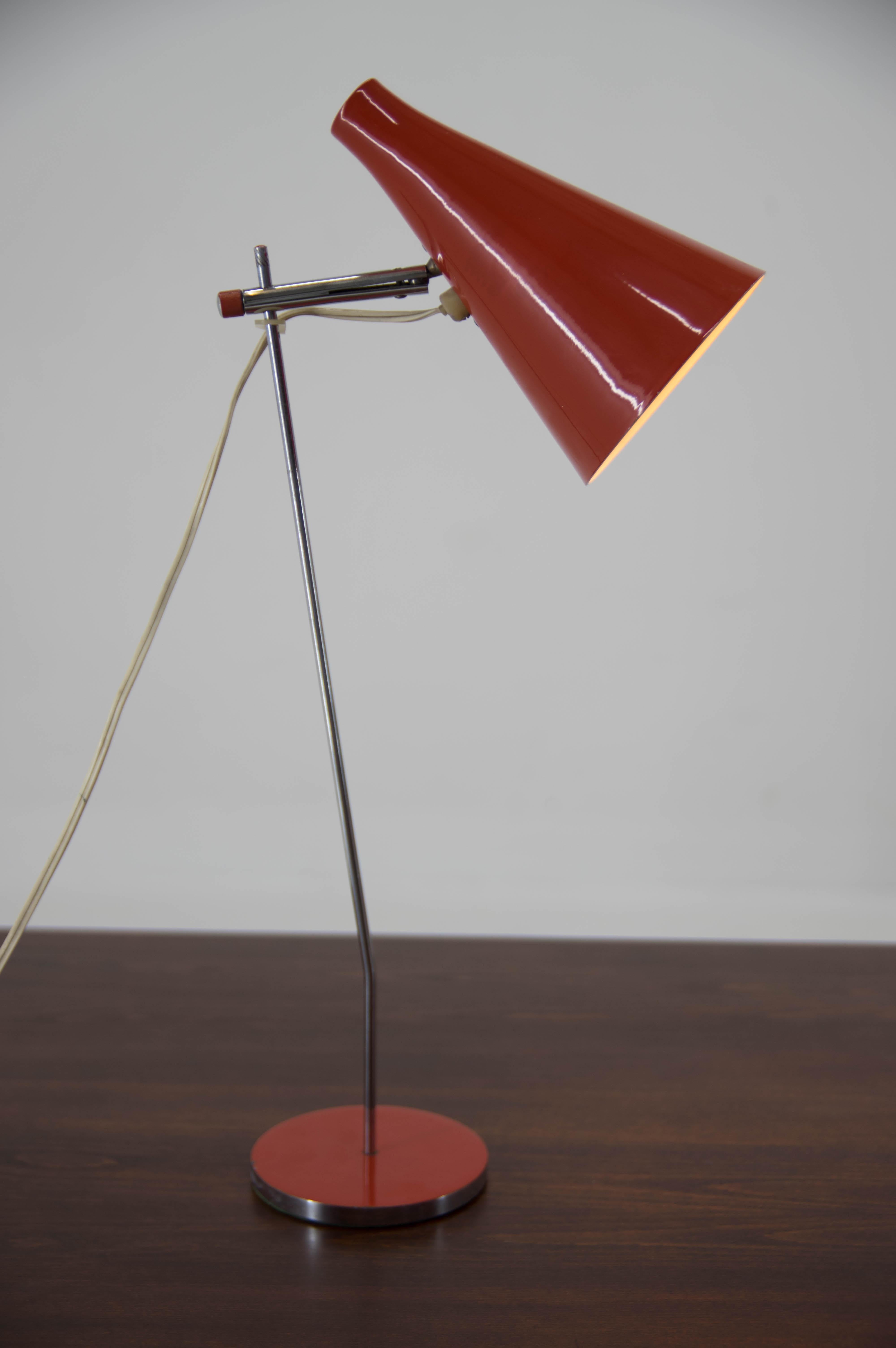 Mid-20th Century Mid-Century Table Lamp by Josef Hurka for Napako , 1960s