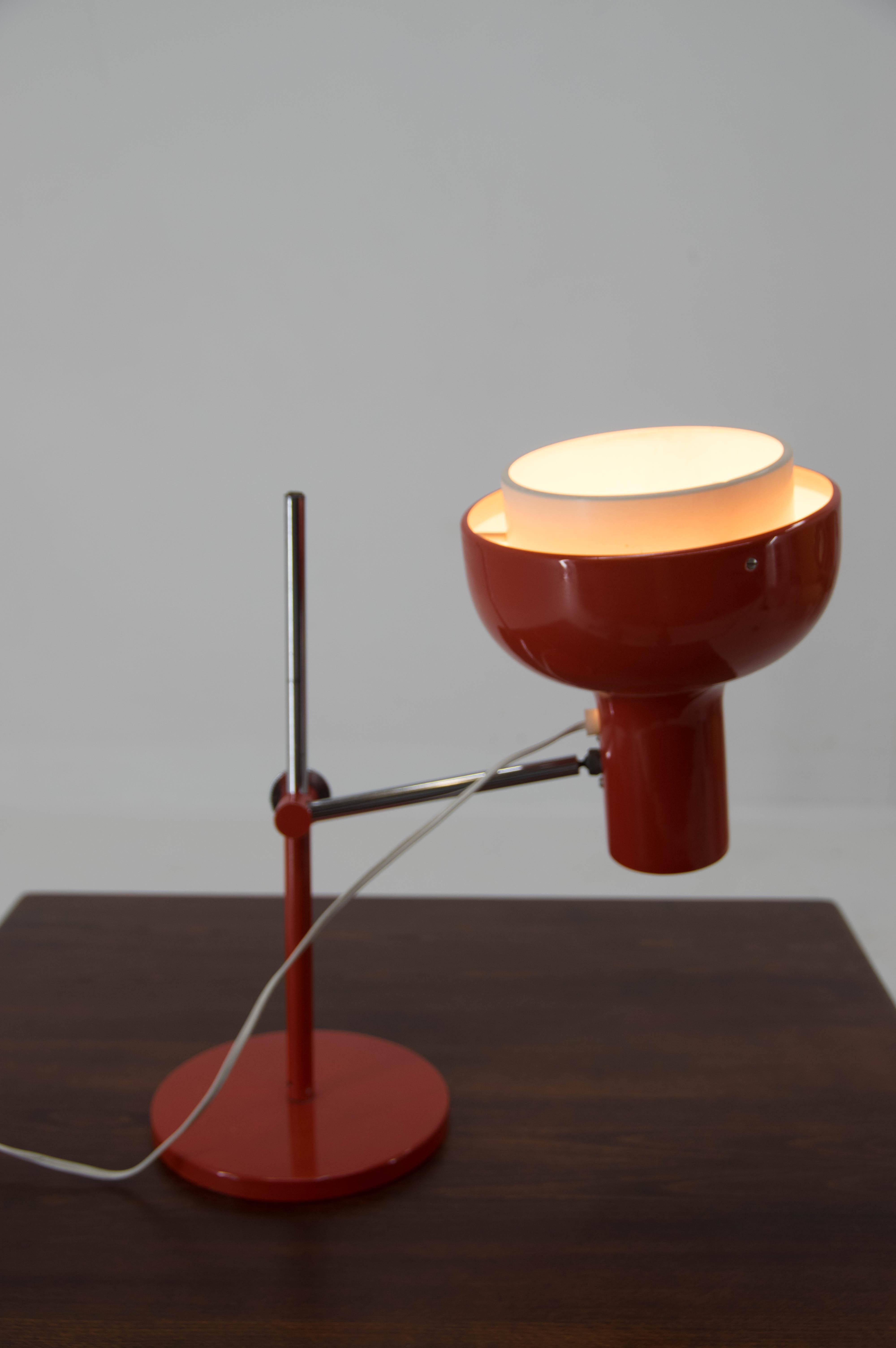 Mid-Century Table Lamp by Josef Hurka for Napako, 1970s In Good Condition For Sale In Praha, CZ