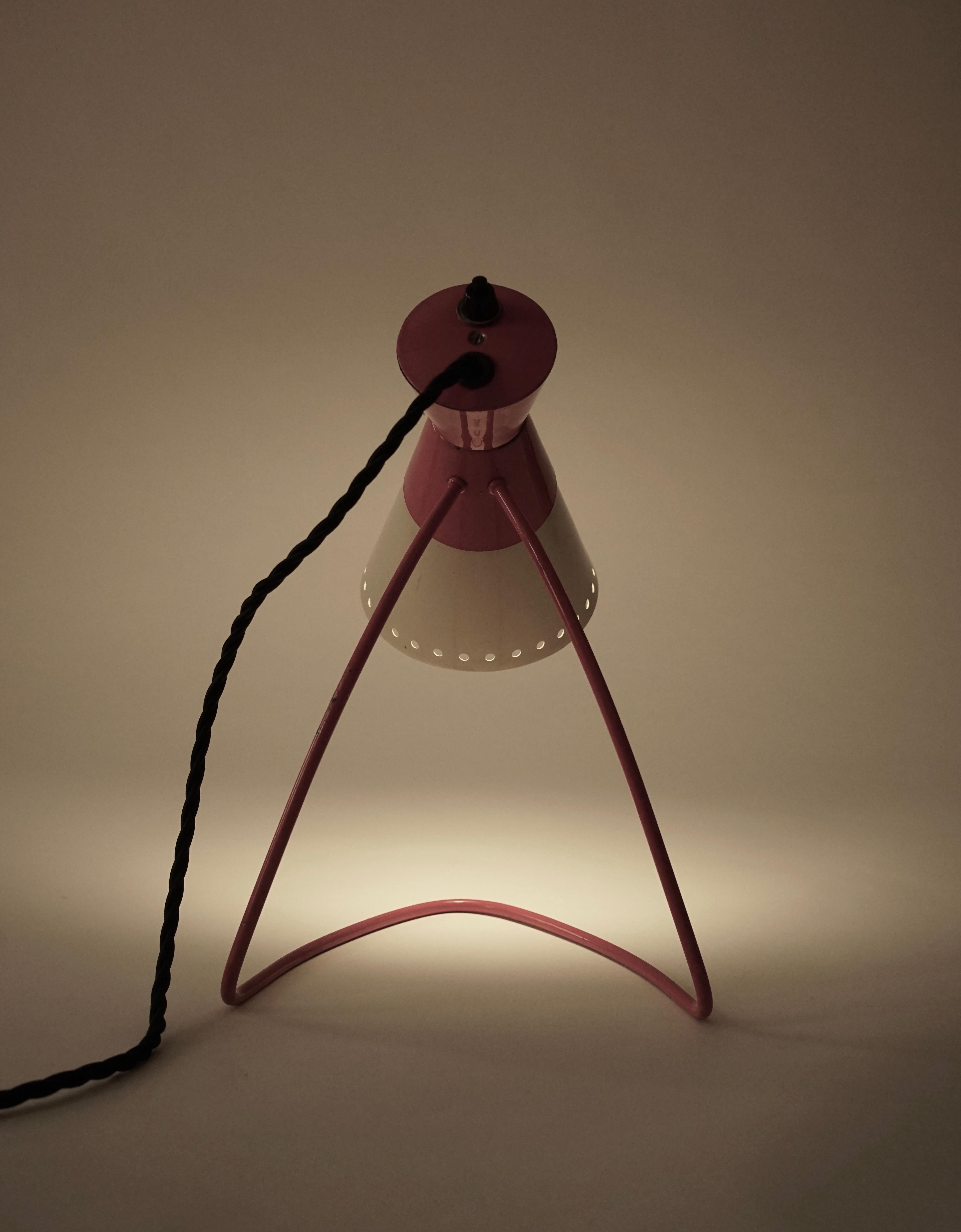 Midcentury Table Lamp by Josef Hurka For Sale 3