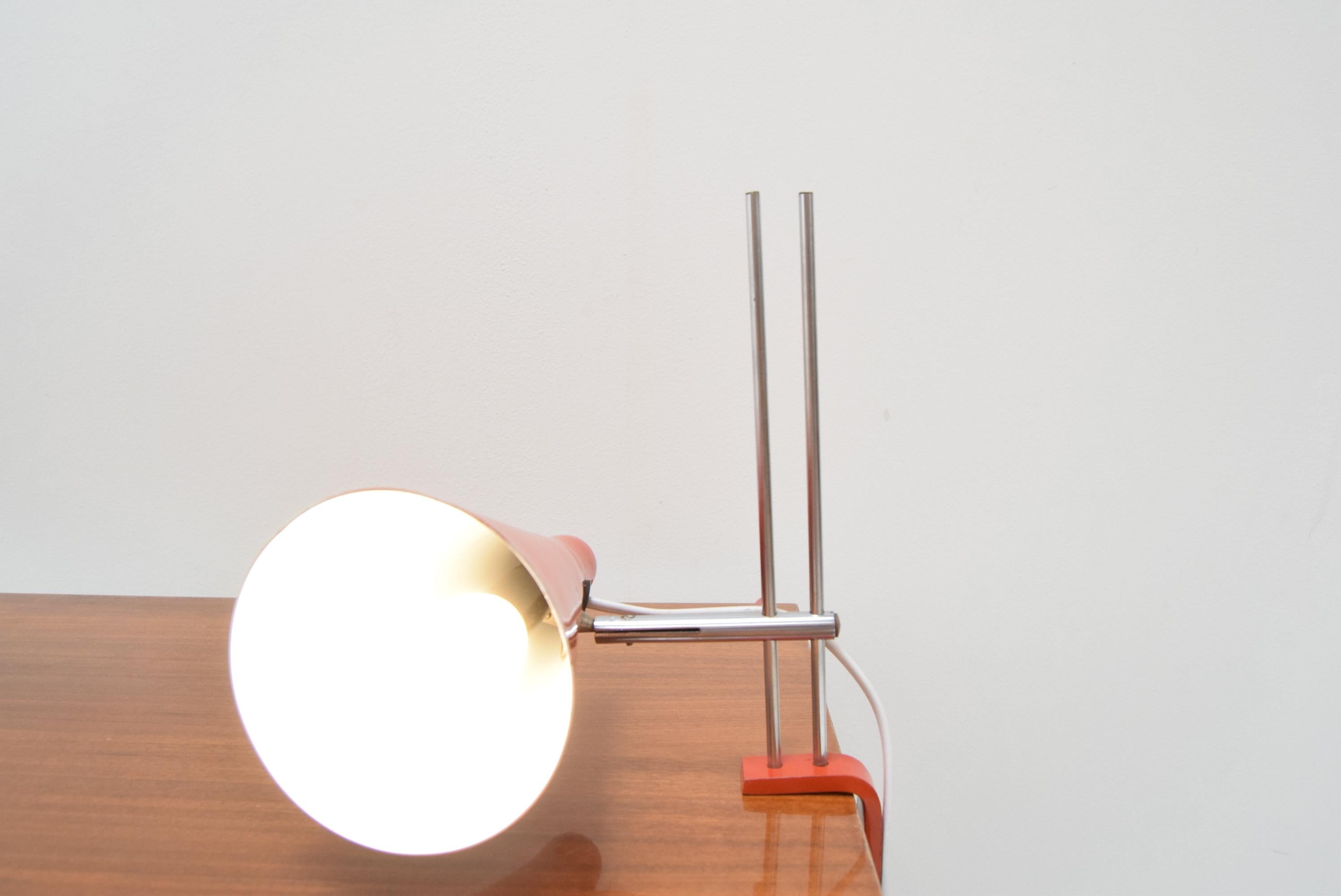 Mid-Century Table Lamp by Josef Hurka, 1960's For Sale 5