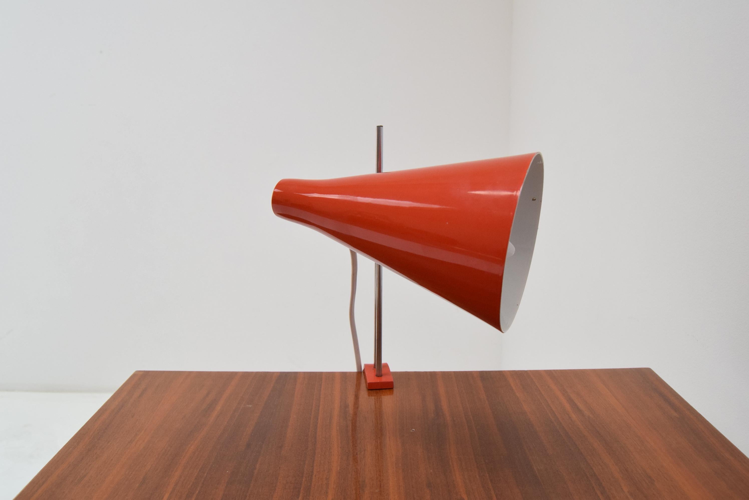 Mid-Century Table Lamp by Josef Hurka, 1960's In Fair Condition For Sale In Praha, CZ