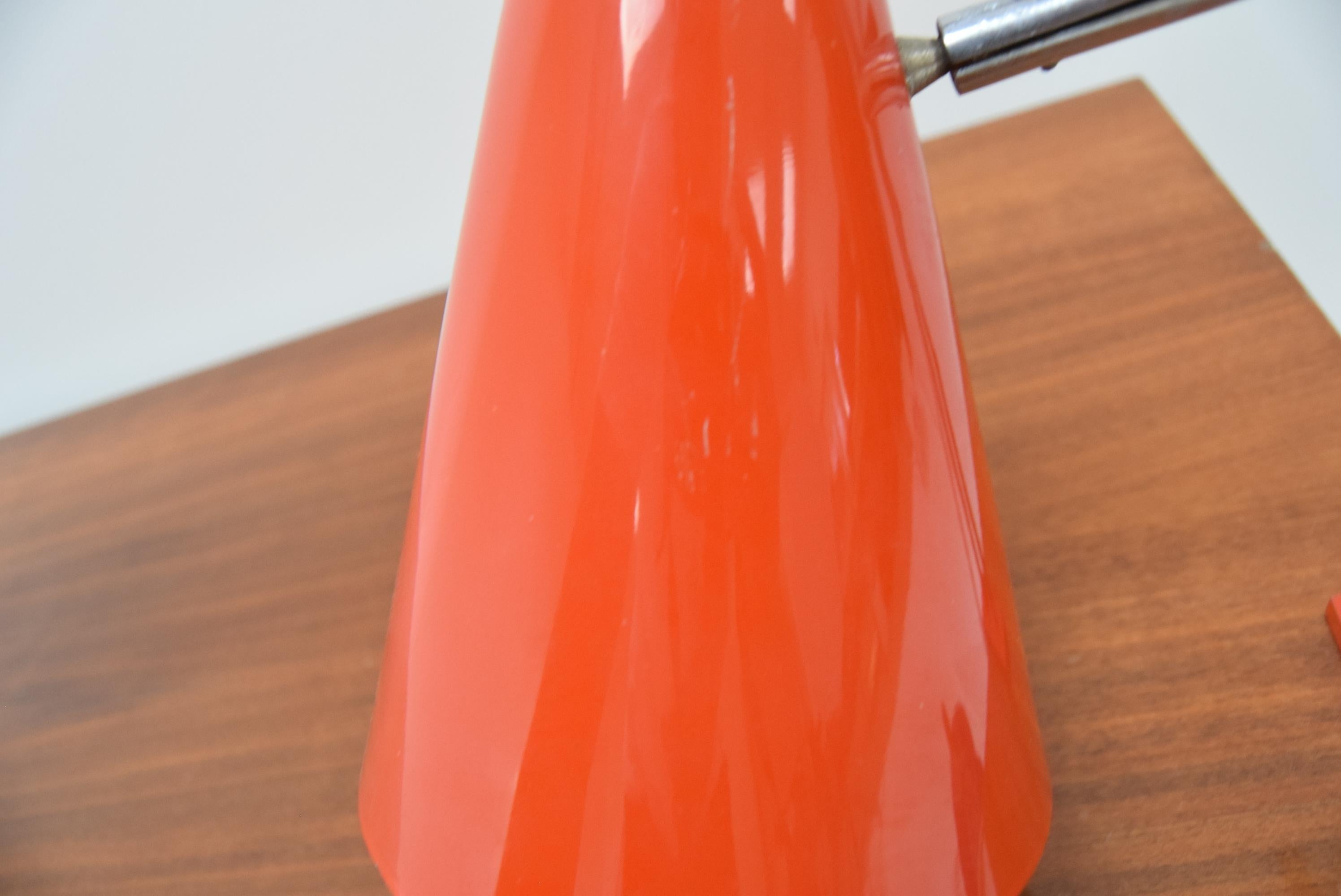 Mid-Century Table Lamp by Josef Hurka, 1960's For Sale 2