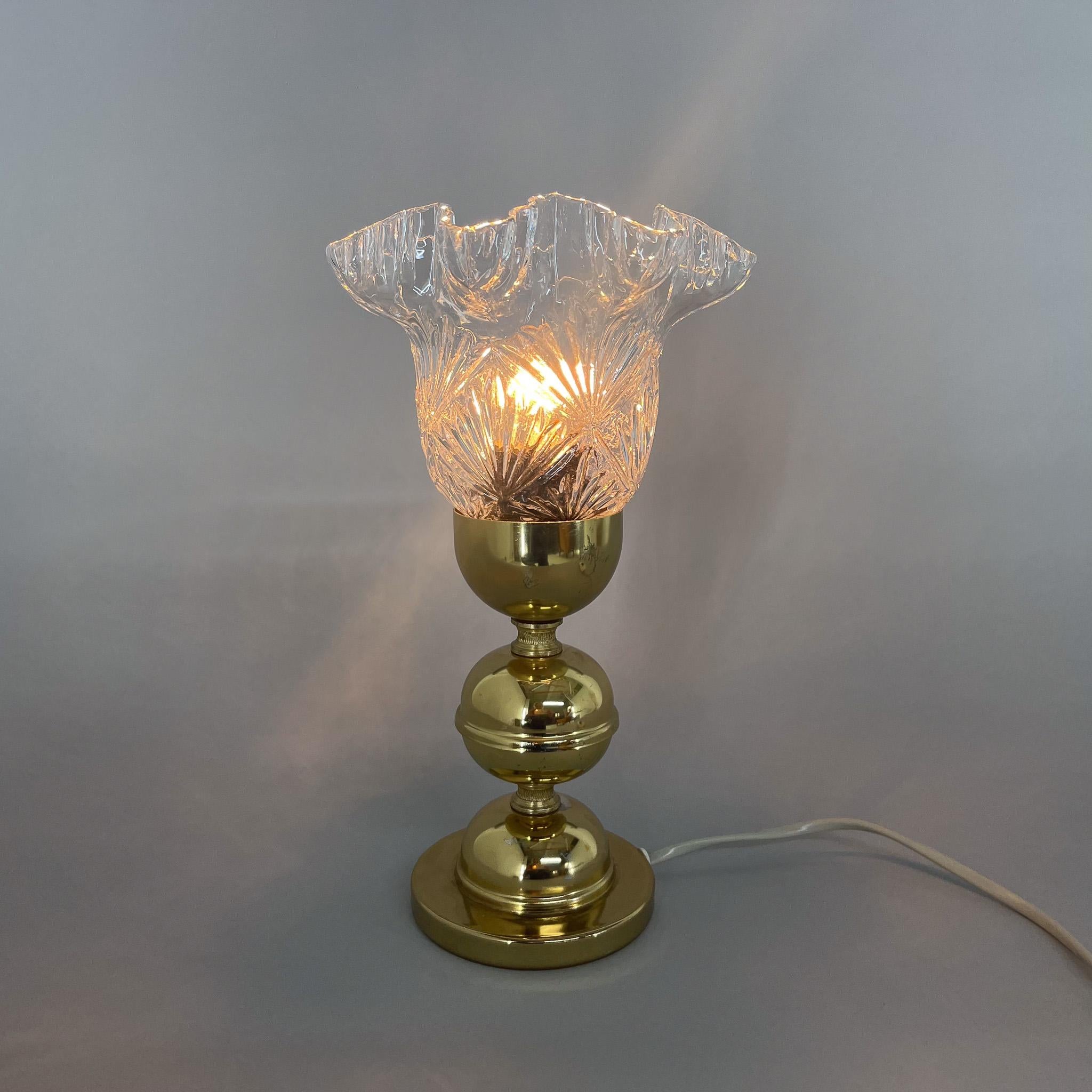 Tchèque Lampe de table du milieu du siècle par Kamenický Šenov, Label, années 1960 en vente