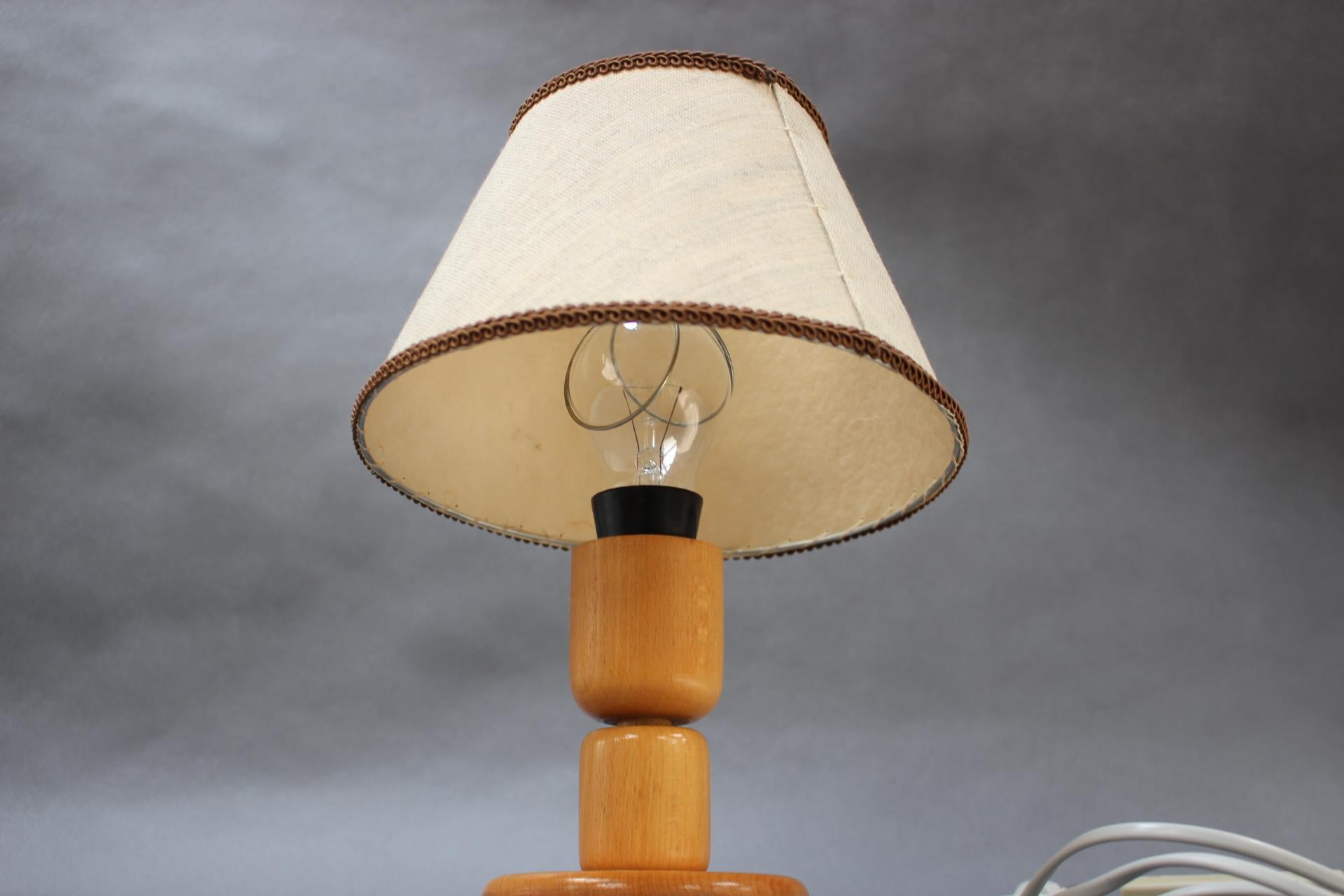 Mid-Century Modern Mid-century Table Lamp by Lipta, 1960s, Czechoslovakia For Sale