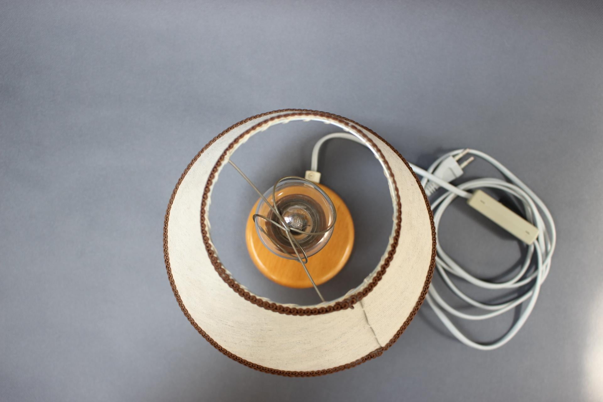 Mid-century Table Lamp by Lipta, 1960s, Czechoslovakia For Sale 1