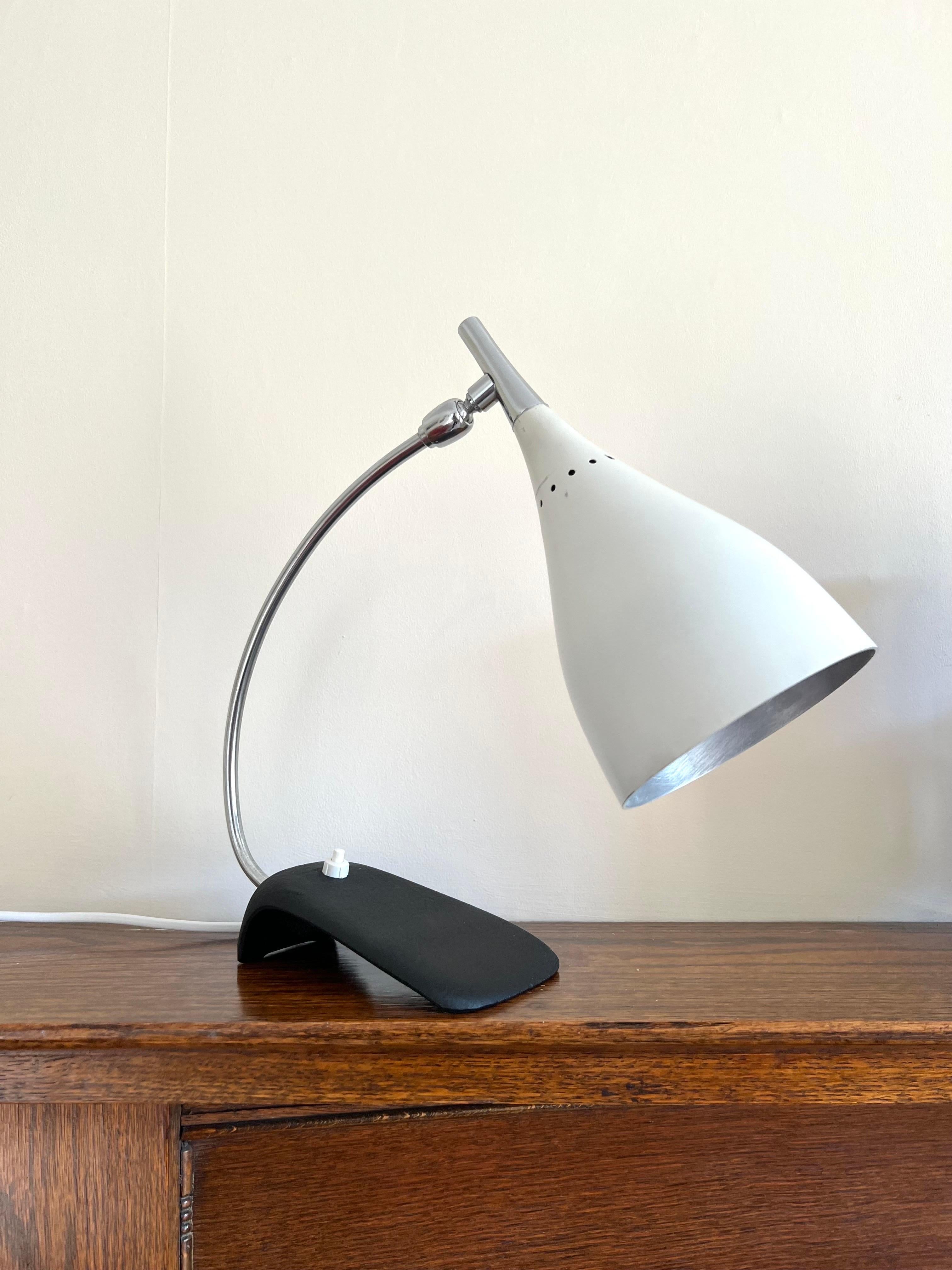 Mid-Century Modern Mid Century Table Lamp by Louis Kalff for Gebrüder Cosack For Sale