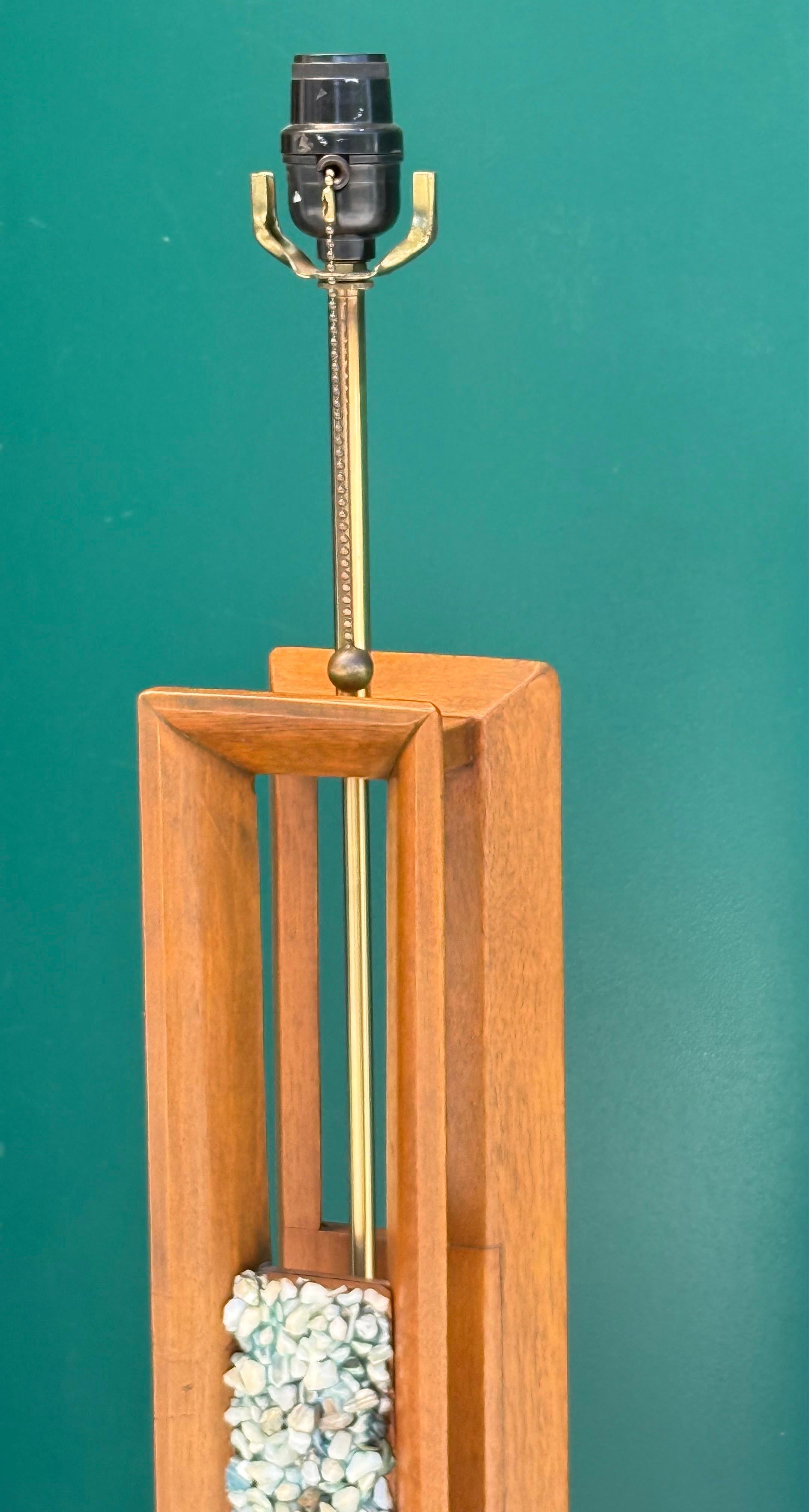 Mid-Century Table Lamp by Modeline Lamp Co. For Sale 7