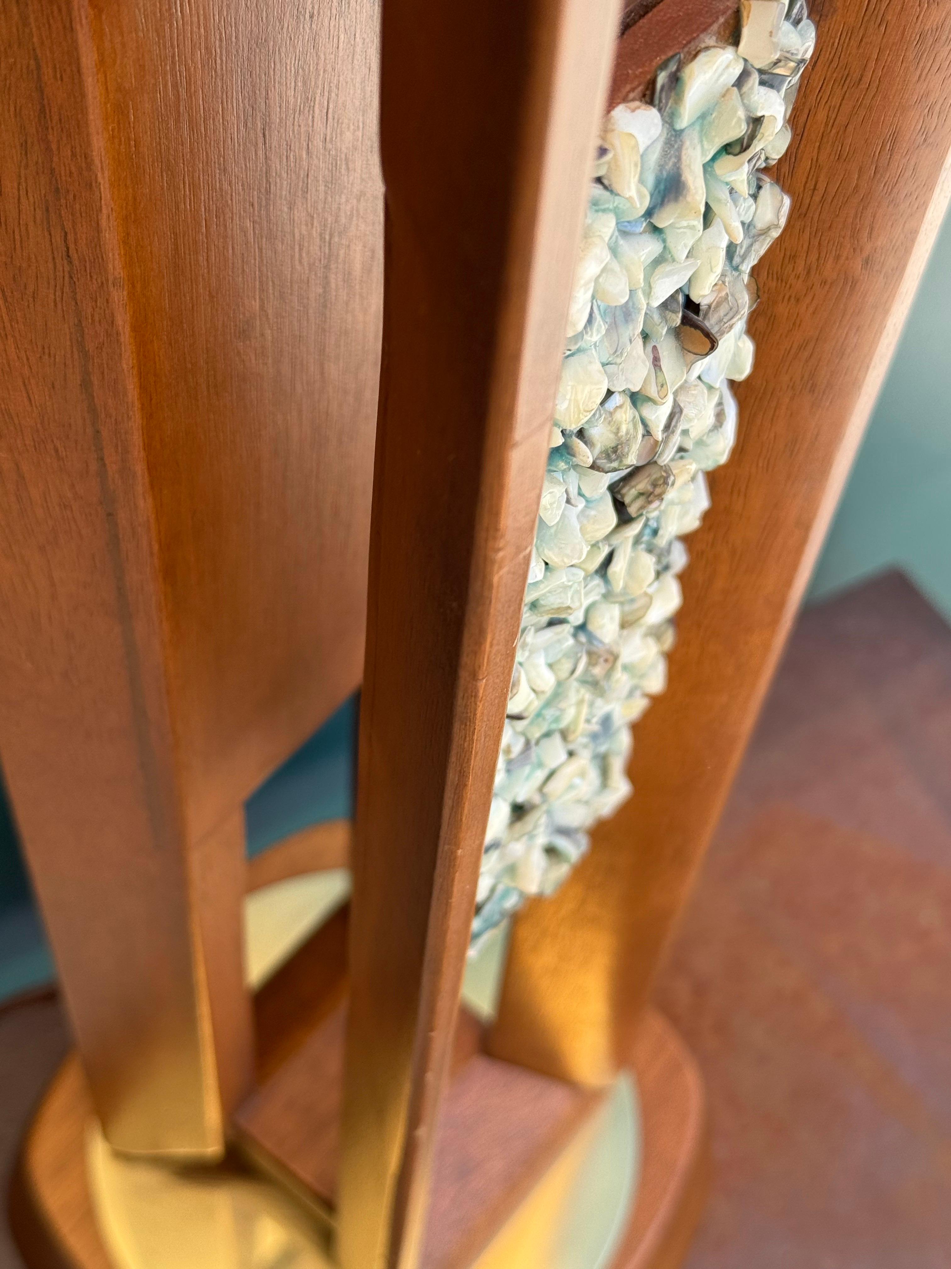 Mid-Century Table Lamp by Modeline Lamp Co. For Sale 8