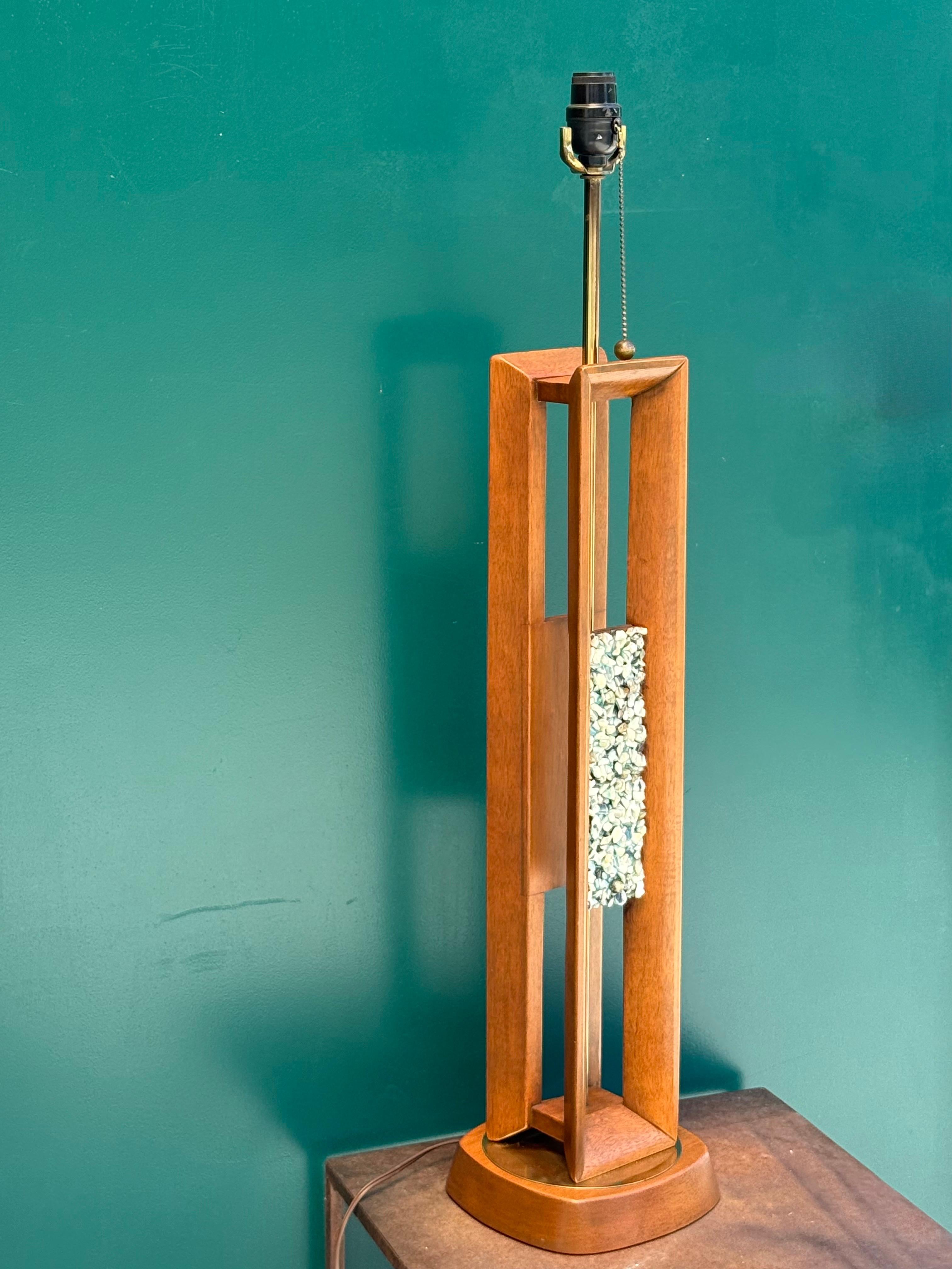 Mid-Century Modern Mid-Century Table Lamp by Modeline Lamp Co. For Sale