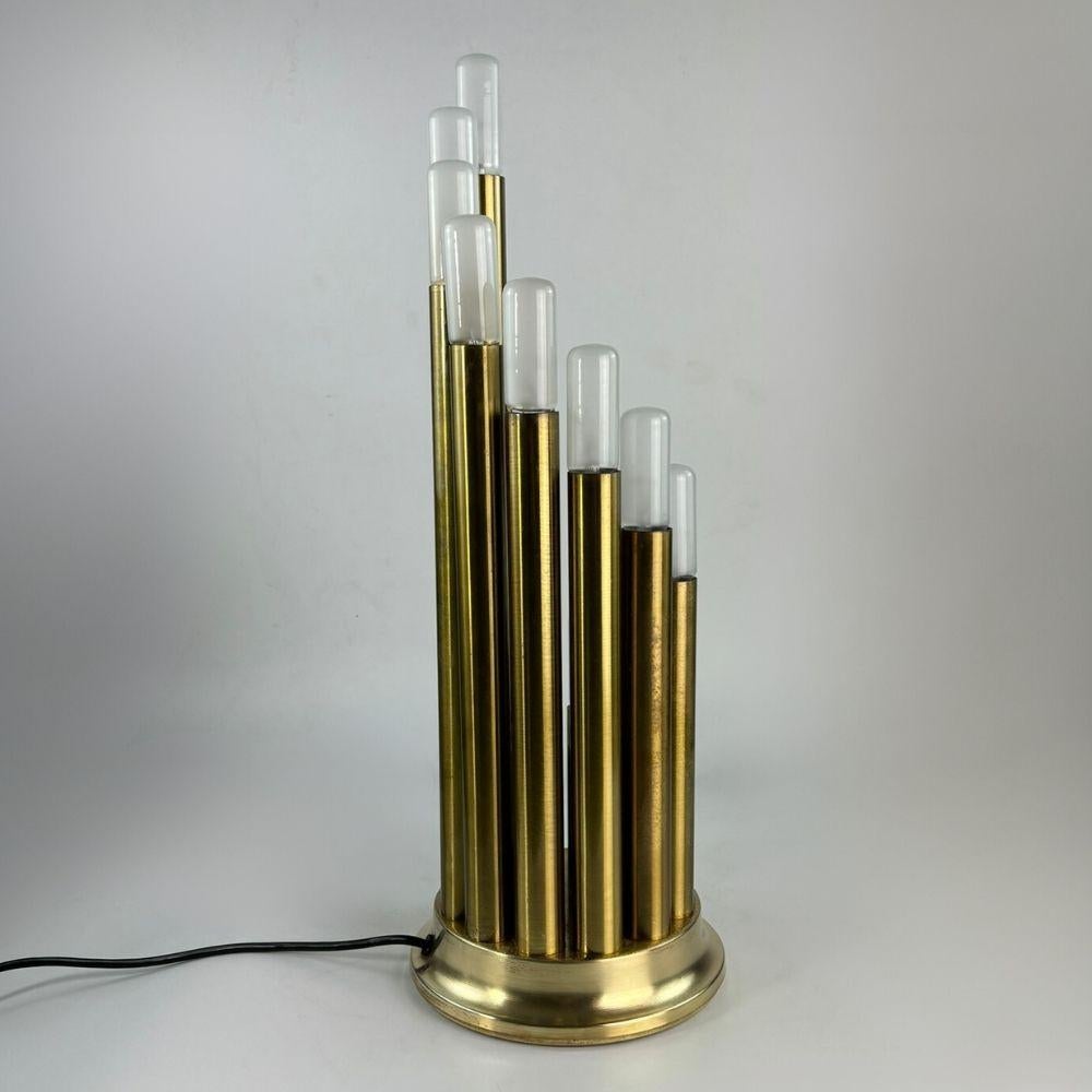Mid-20th Century Mid Century Table Lamp by Reggiani For Sale