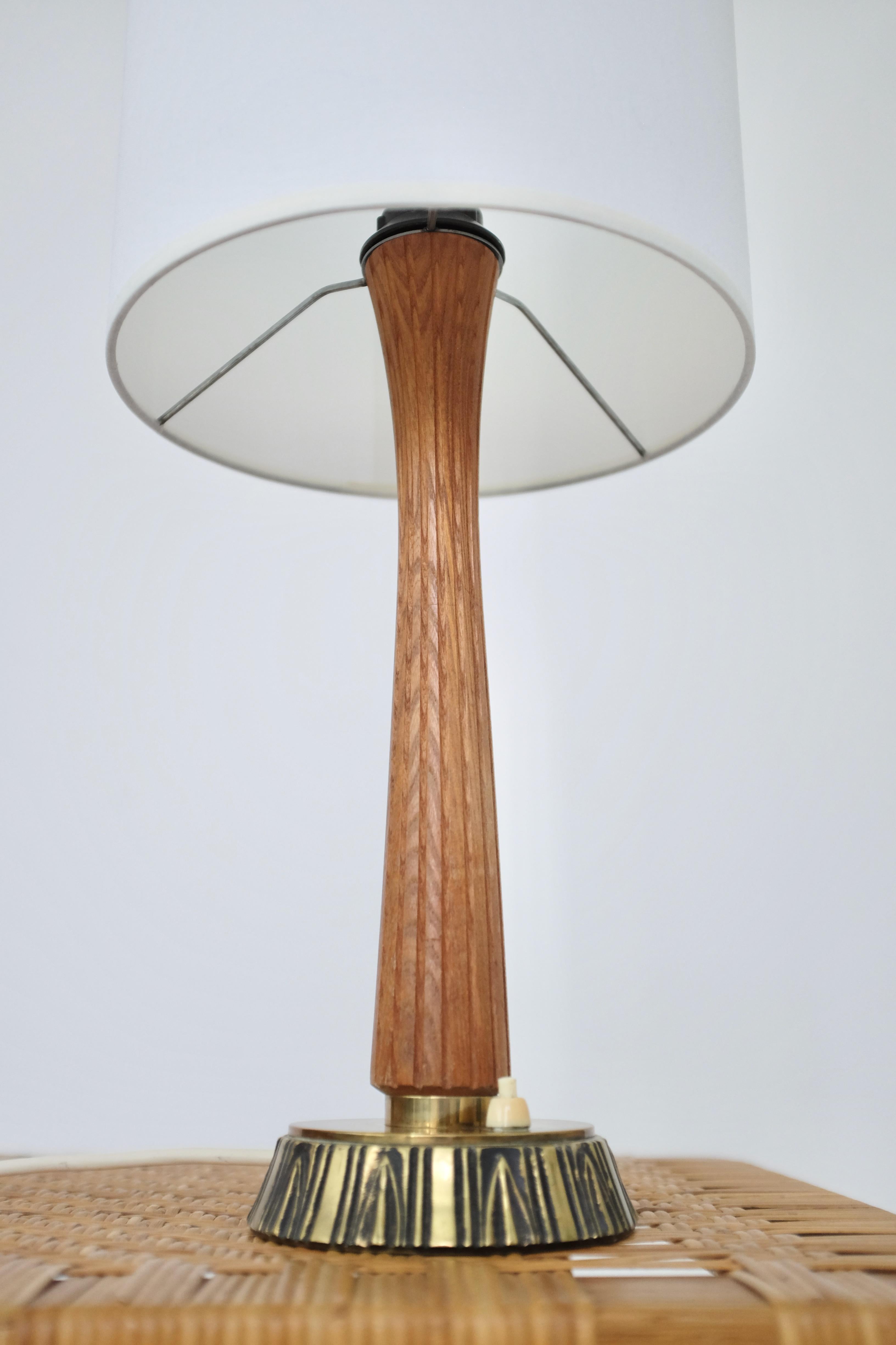 Scandinavian Modern Mid-Century Table lamp by Sonja Katzin for ASEA For Sale