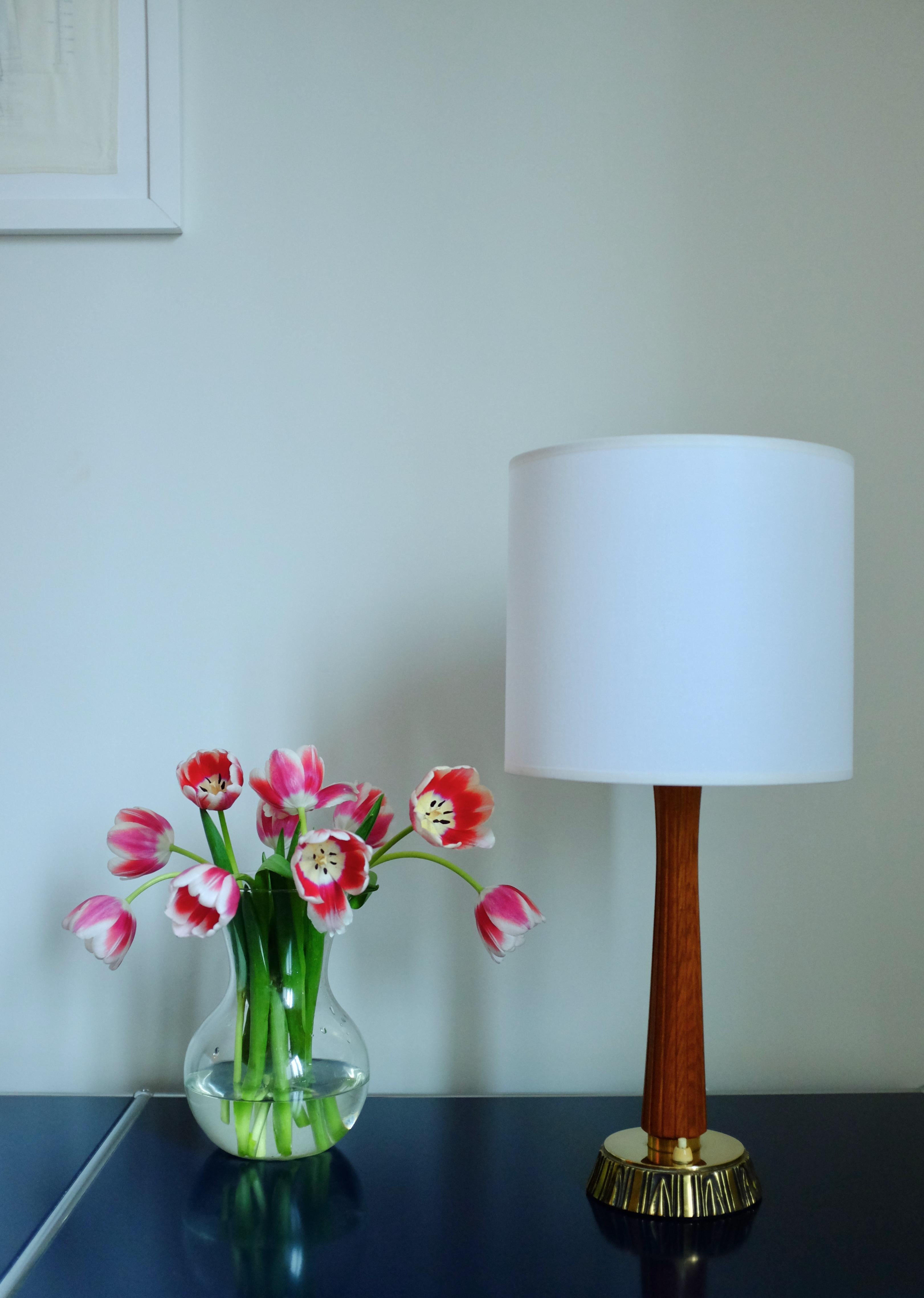 Mid-Century Table lamp by Sonja Katzin for ASEA In Good Condition For Sale In Brooklyn, NY