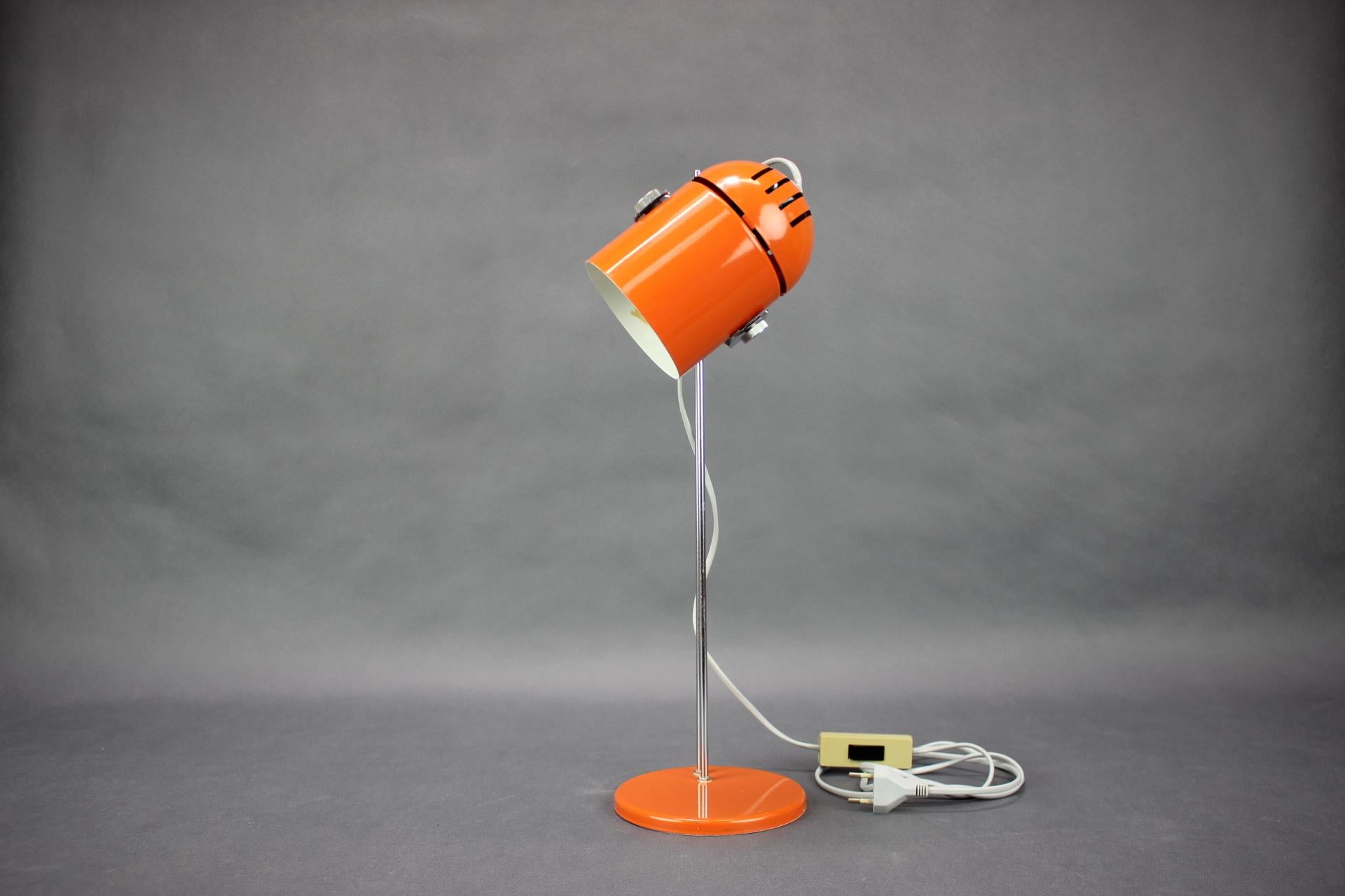 Mid-Century Modern Mid-Century Table Lamp by Stanislav Indra, Czechoslovakia, 1970s For Sale