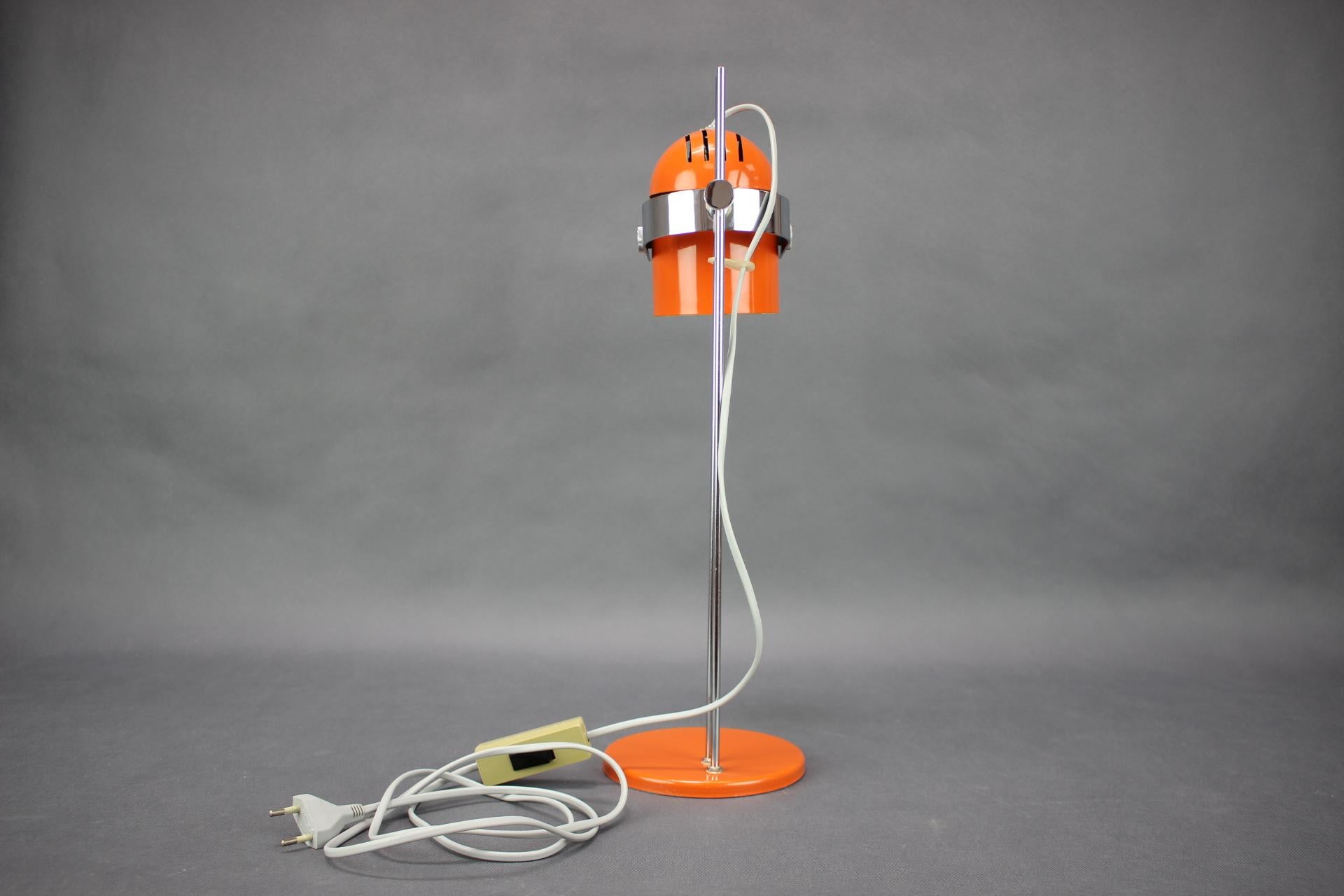 Mid-Century Table Lamp by Stanislav Indra, Czechoslovakia, 1970s In Good Condition For Sale In Praha, CZ