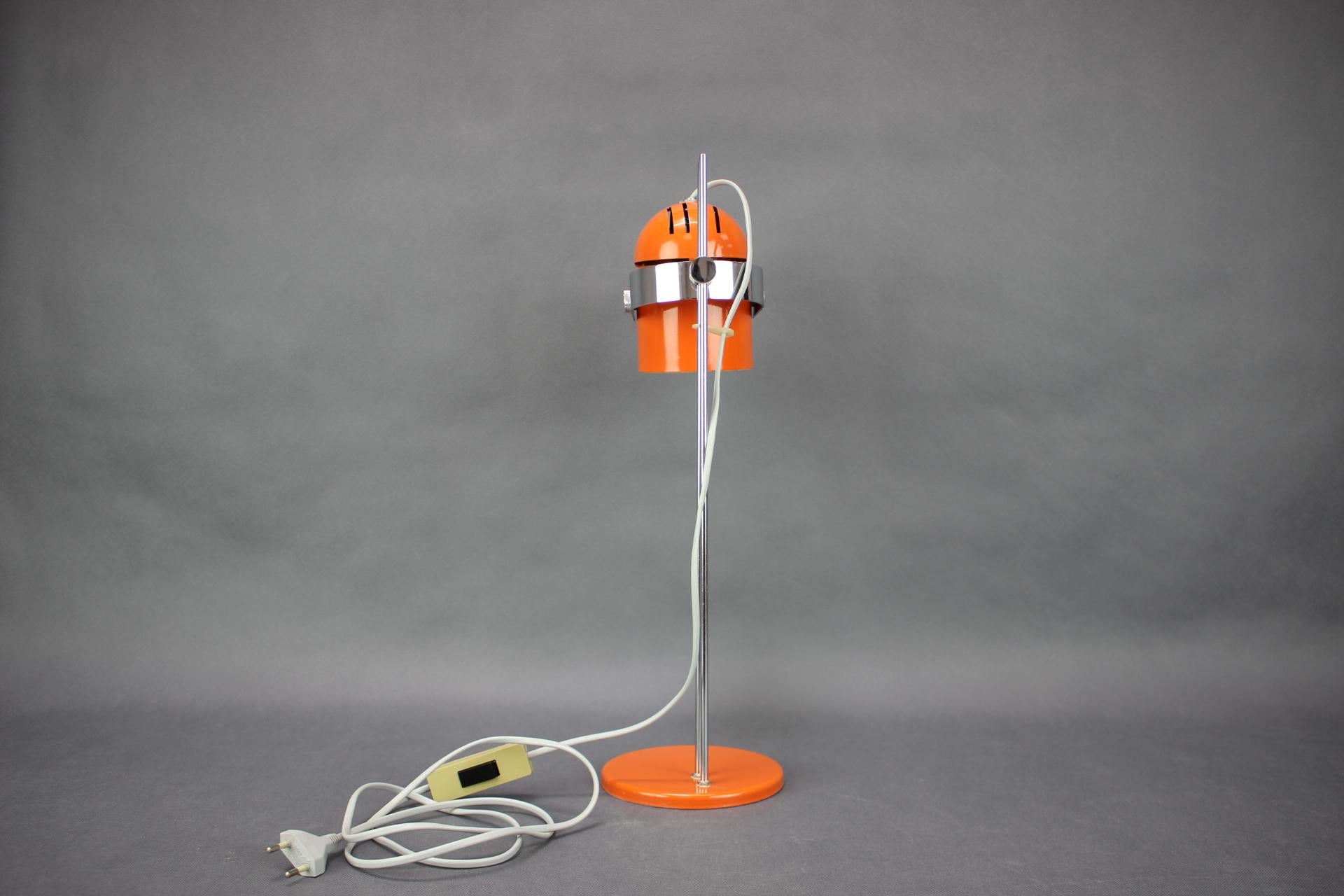 Late 20th Century Mid-Century Table Lamp by Stanislav Indra, Czechoslovakia, 1970s For Sale
