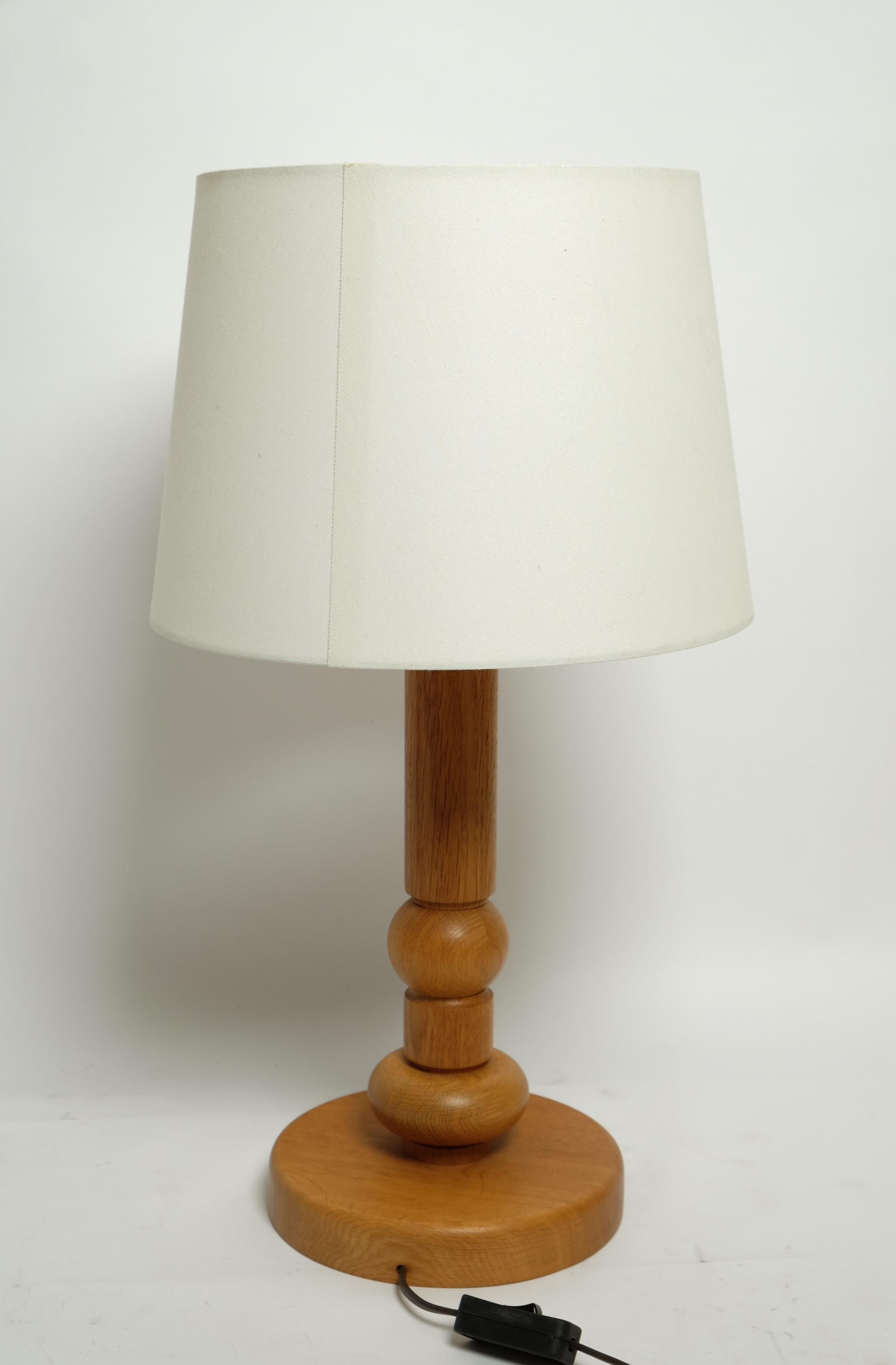 Lámpara de sobremesa Mid Century by Temde Wood, Suiza Años 70 Suizo en venta