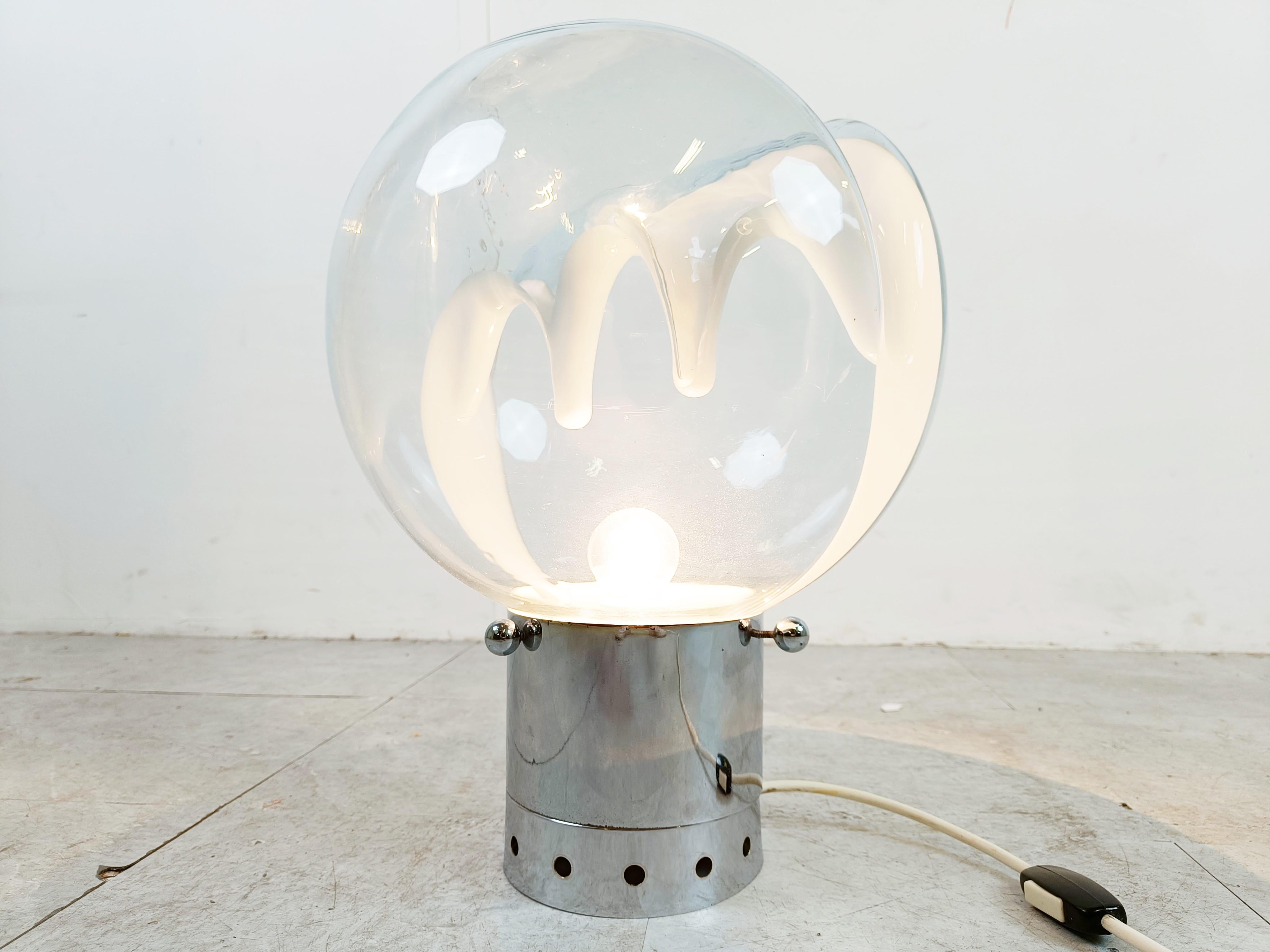 Mid century table lamp by Toni Zuccheri, 1960s  3
