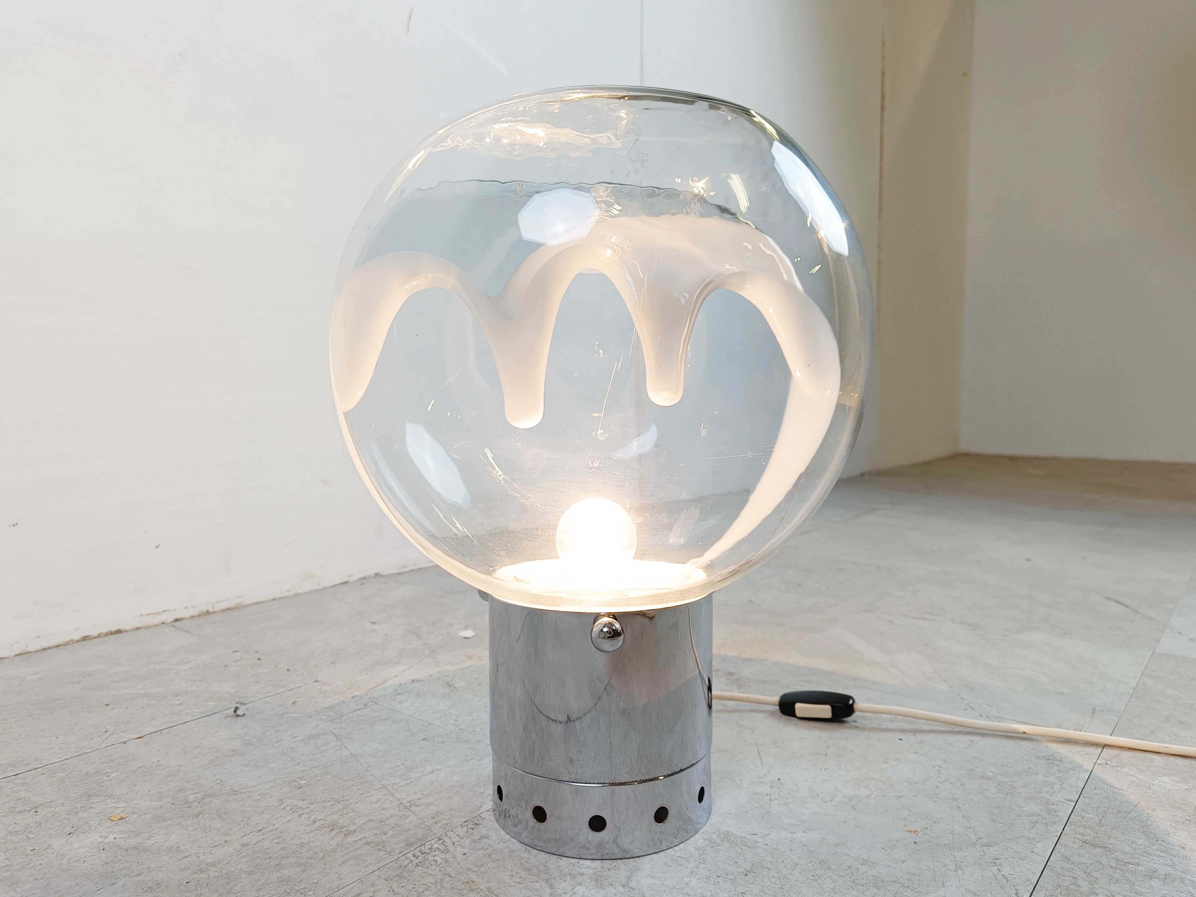 Mid century table lamp by Toni Zuccheri, 1960s  4