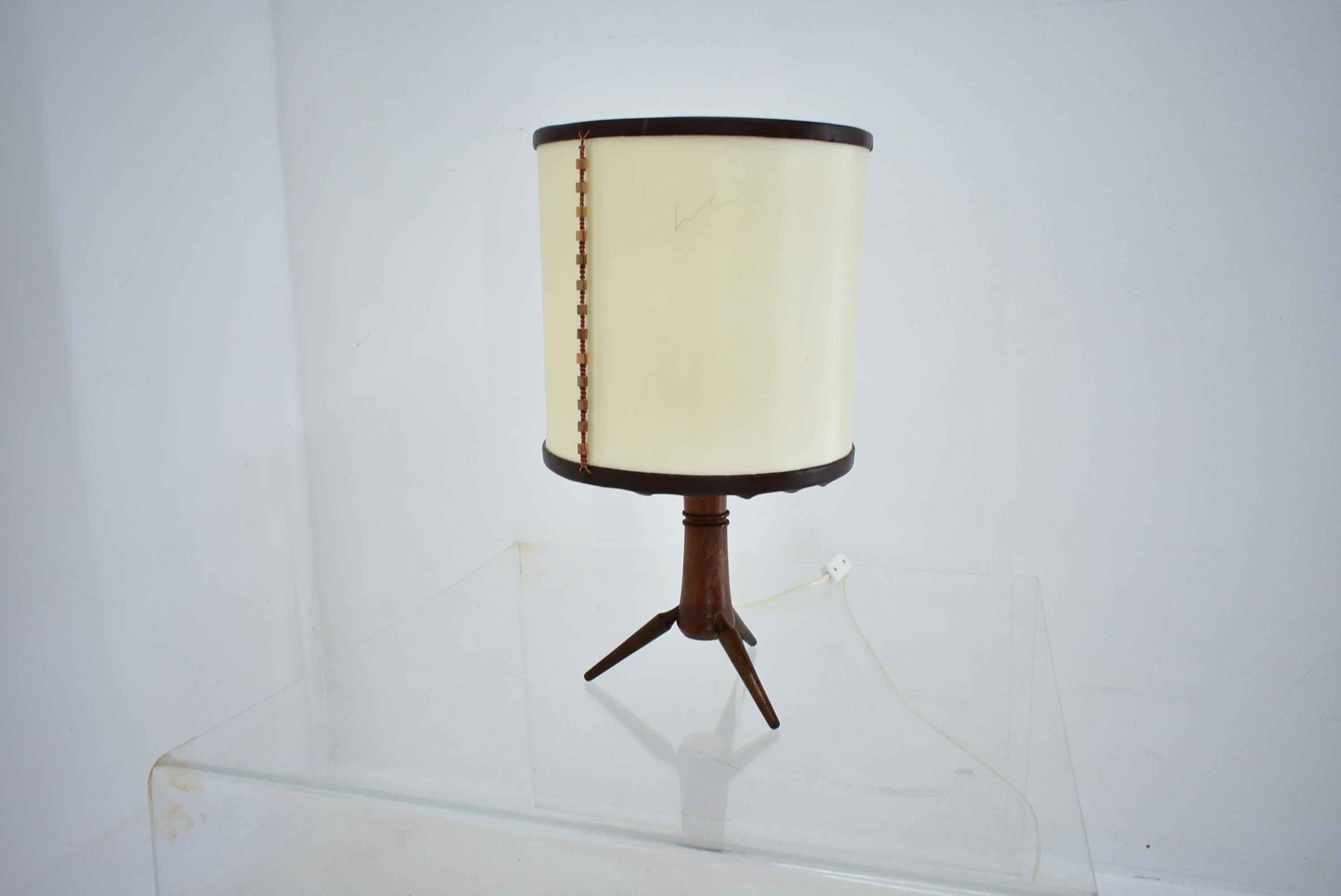Mid-Century Table Lamp by ULUV Krasna Jizba, 1960s For Sale 4