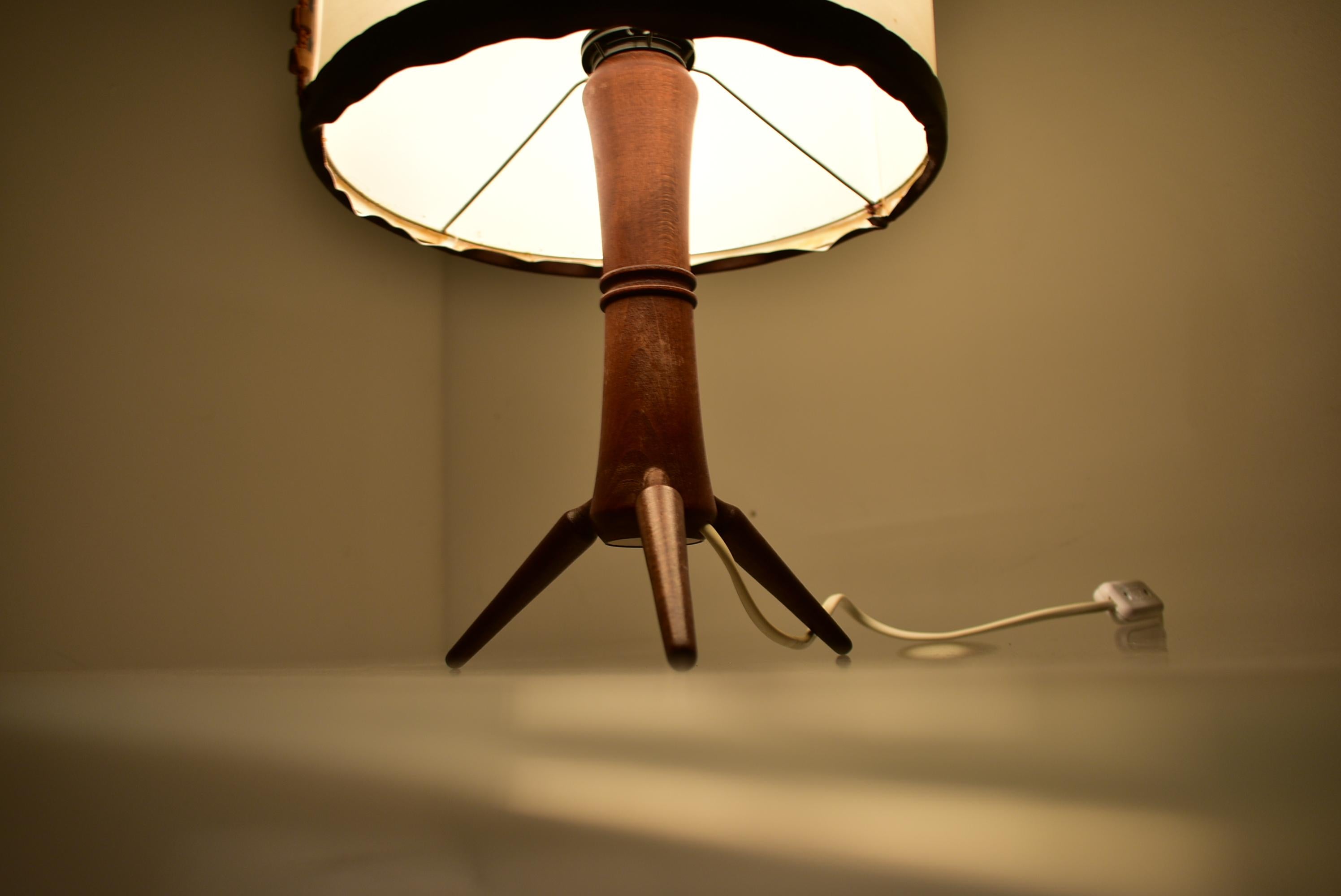 Mid-Century Table Lamp by ULUV Krasna Jizba, 1960s For Sale 9
