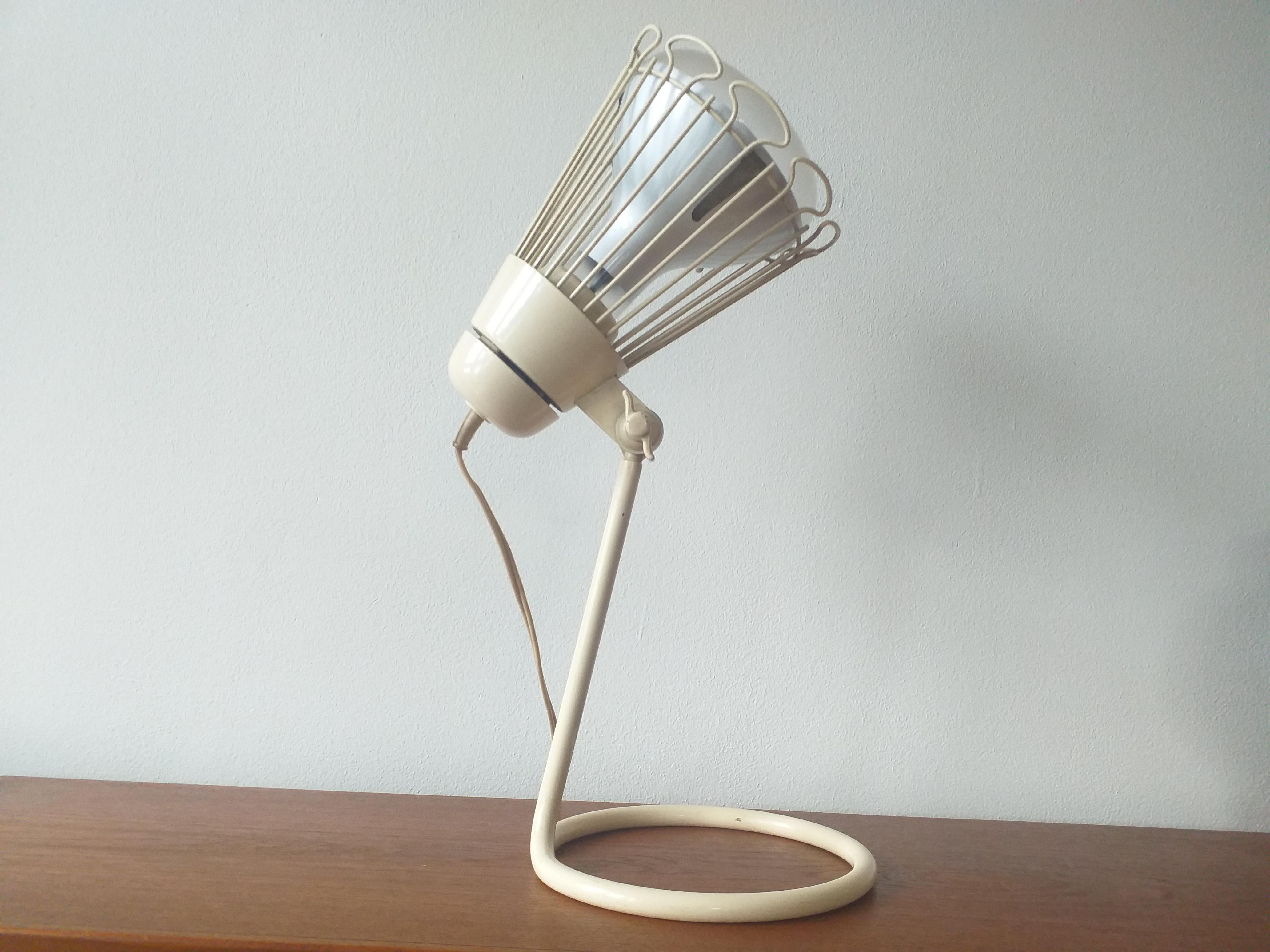 Mid-Century Modern Midcentury Table Lamp Cocotte designed by Charlotte Perriand for Philips, 1960s