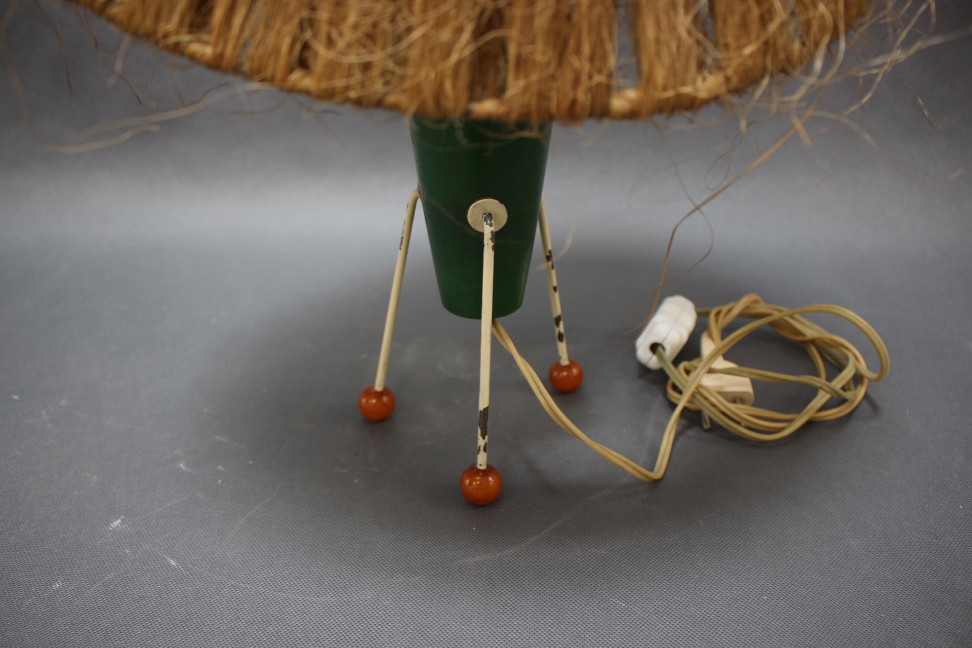 Mid-20th Century Mid-Century Table Lamp, Czechoslovakia, 1950s For Sale