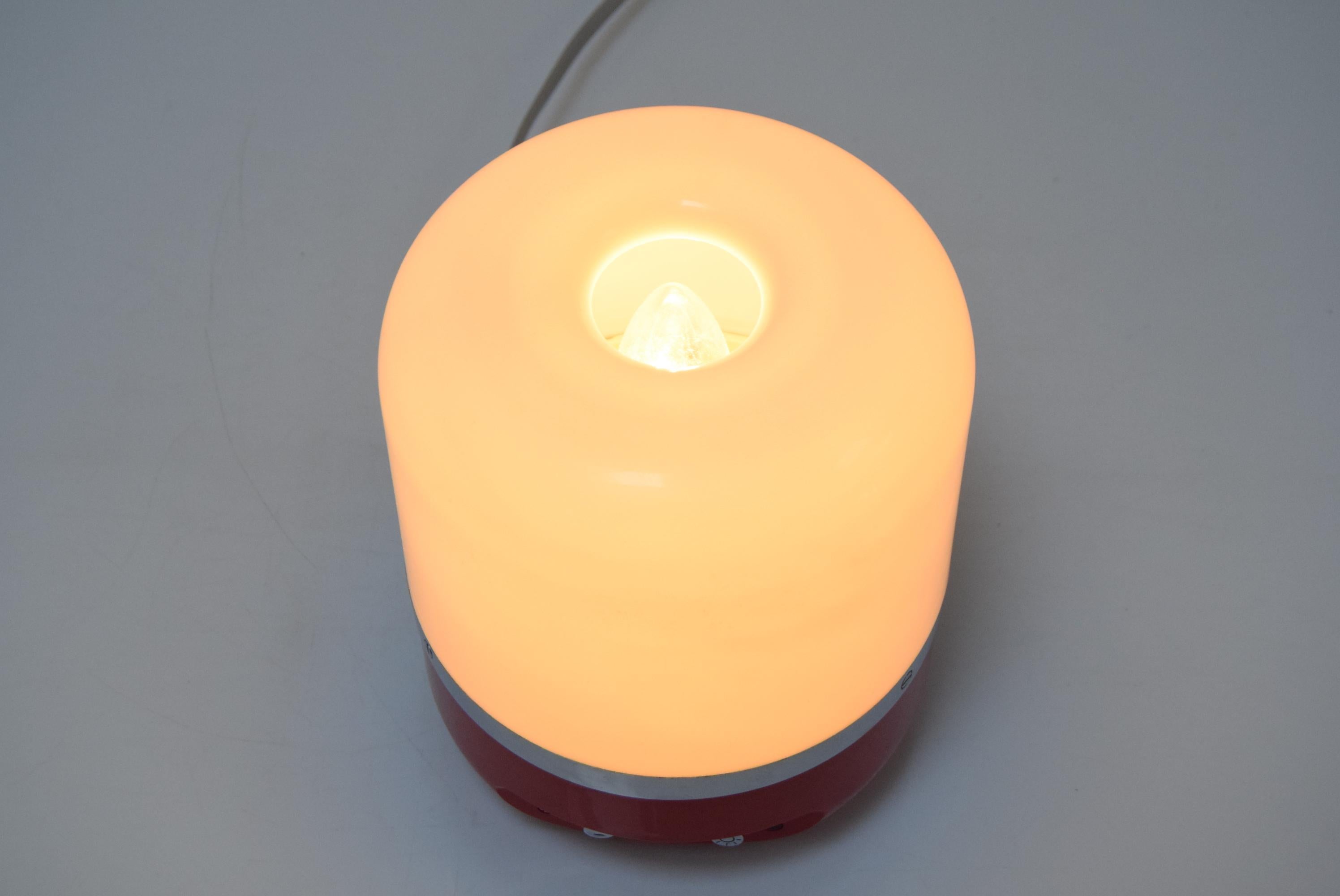 Mid-Century Table Lamp Designed by Adriano Rapholdi for Europhon, 1970s For Sale 3