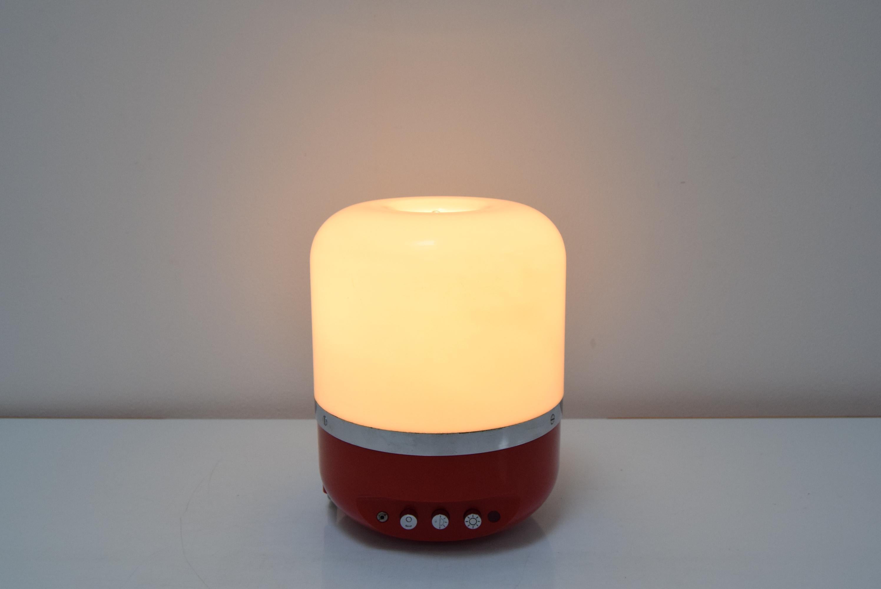 Mid-Century Table Lamp Designed by Adriano Rapholdi for Europhon, 1970s For Sale 4