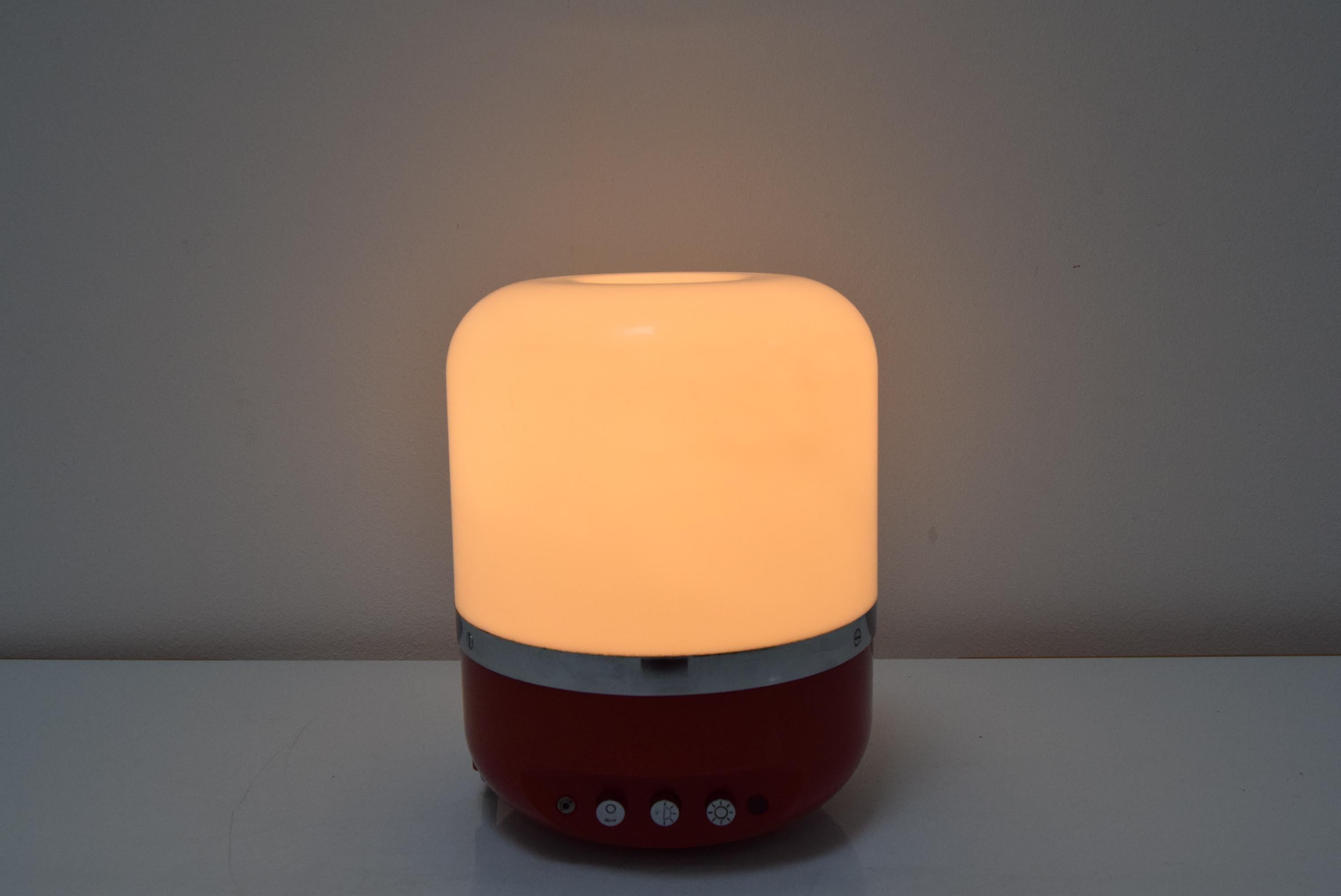 Mid-Century Table Lamp Designed by Adriano Rapholdi for Europhon, 1970s For Sale 5