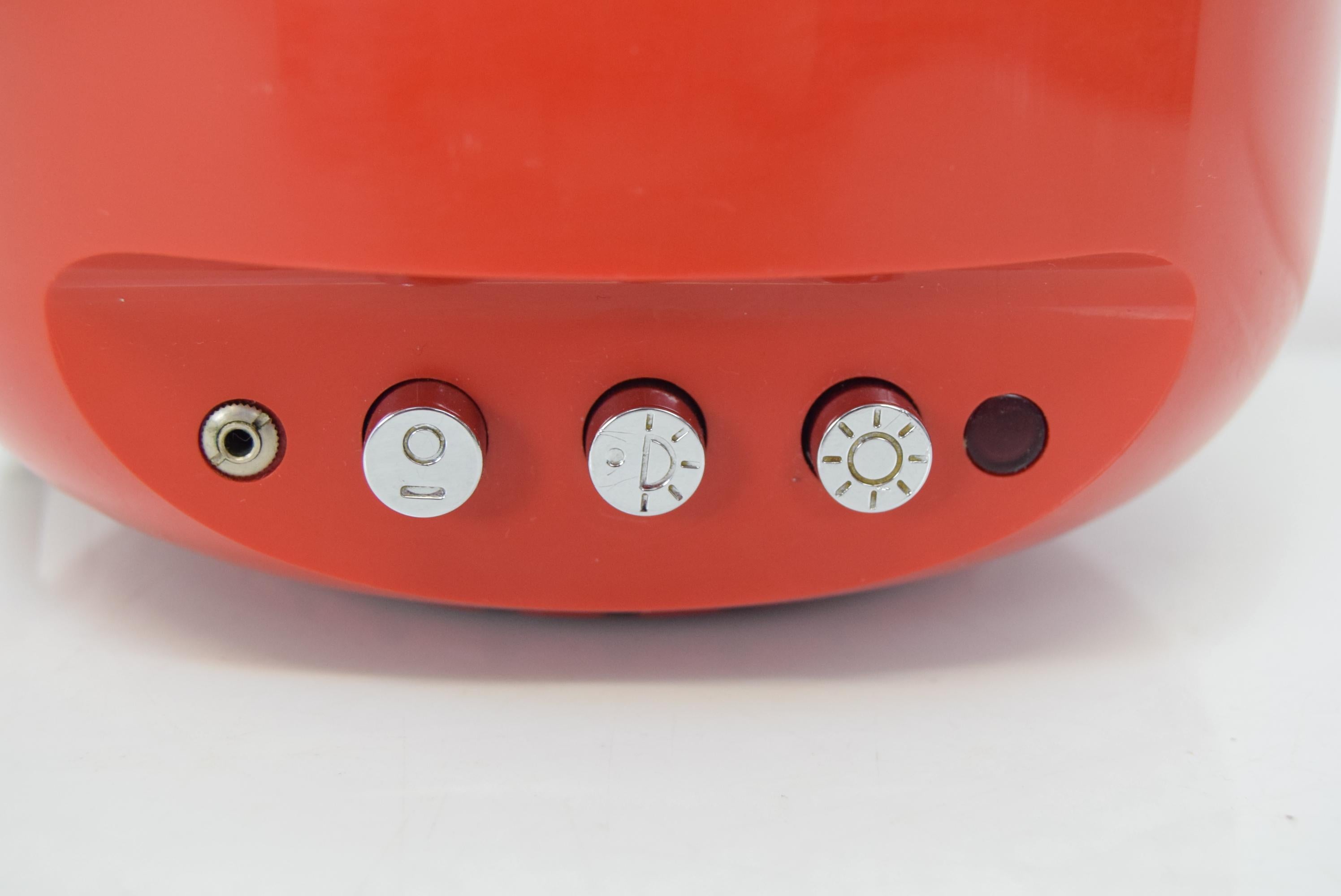 Late 20th Century Mid-Century Table Lamp Designed by Adriano Rapholdi for Europhon, 1970s For Sale