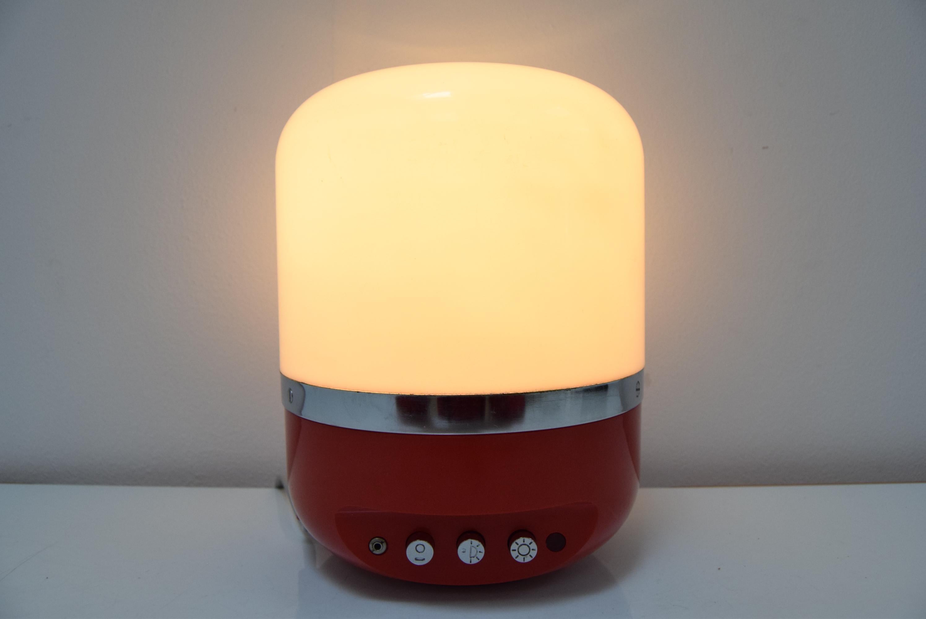 Mid-Century Table Lamp Designed by Adriano Rapholdi for Europhon, 1970s For Sale 1