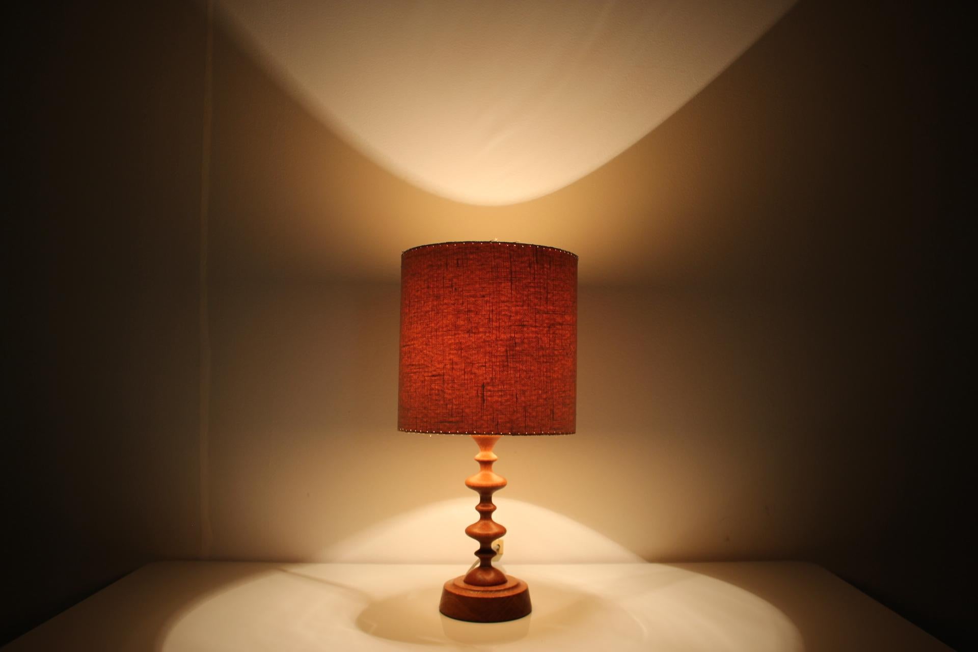 Mid-Century Table Lamp Designed by Antonín Hepnar, 1970's For Sale 3