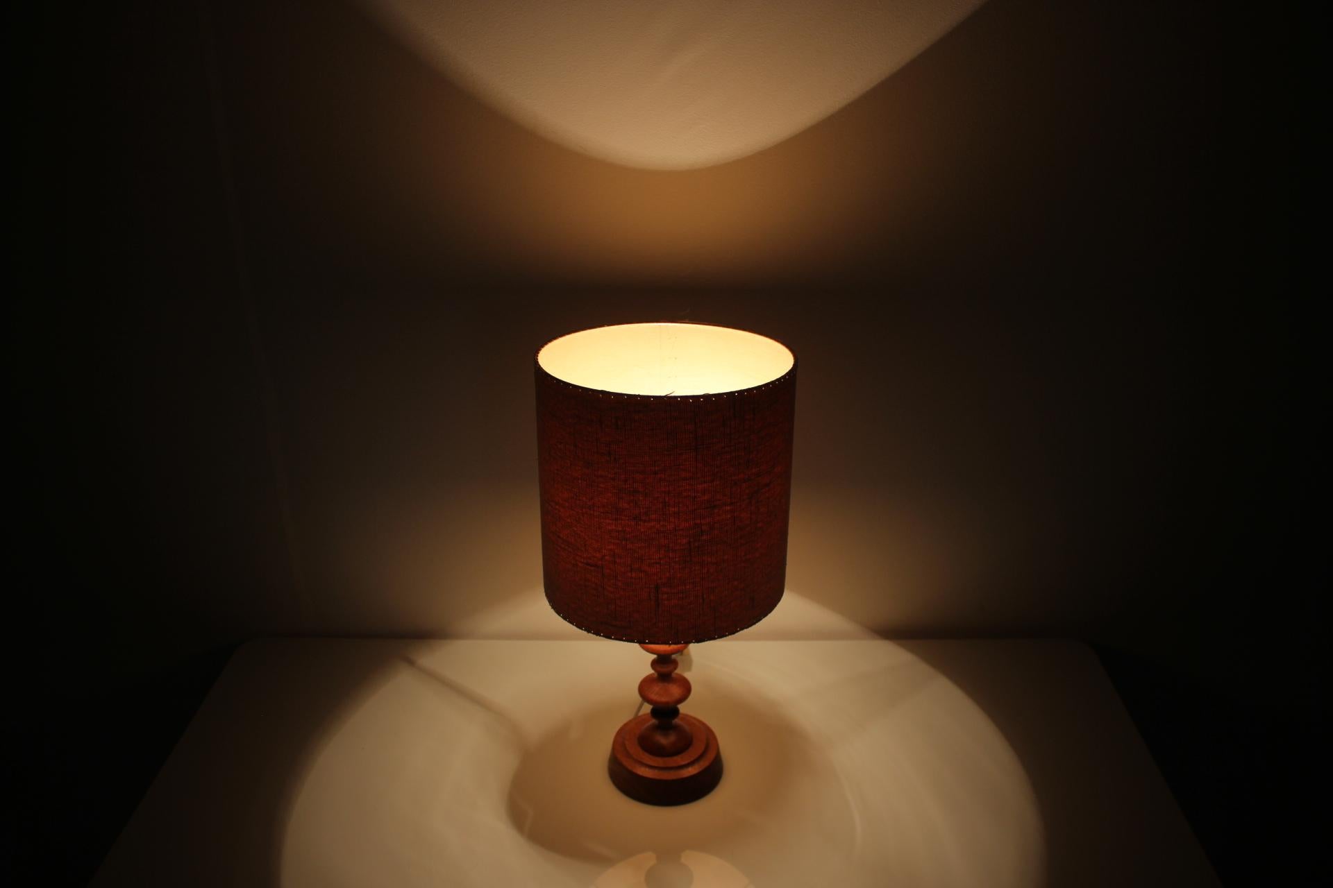 Mid-Century Table Lamp Designed by Antonín Hepnar, 1970's For Sale 4