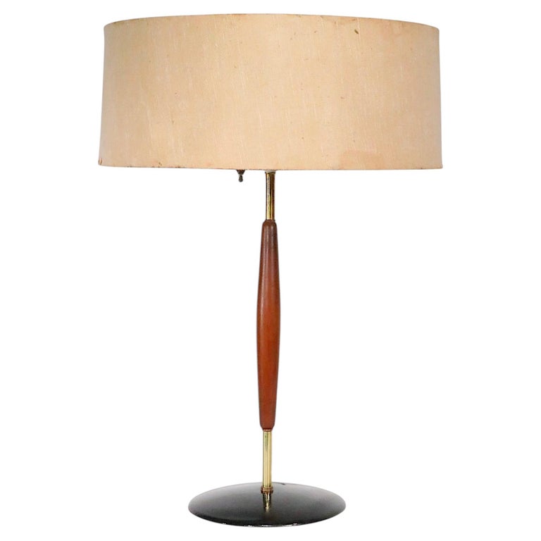 Mid Century Table Lamp Designed by Gerald Thurston for Lightolier 1950/60's