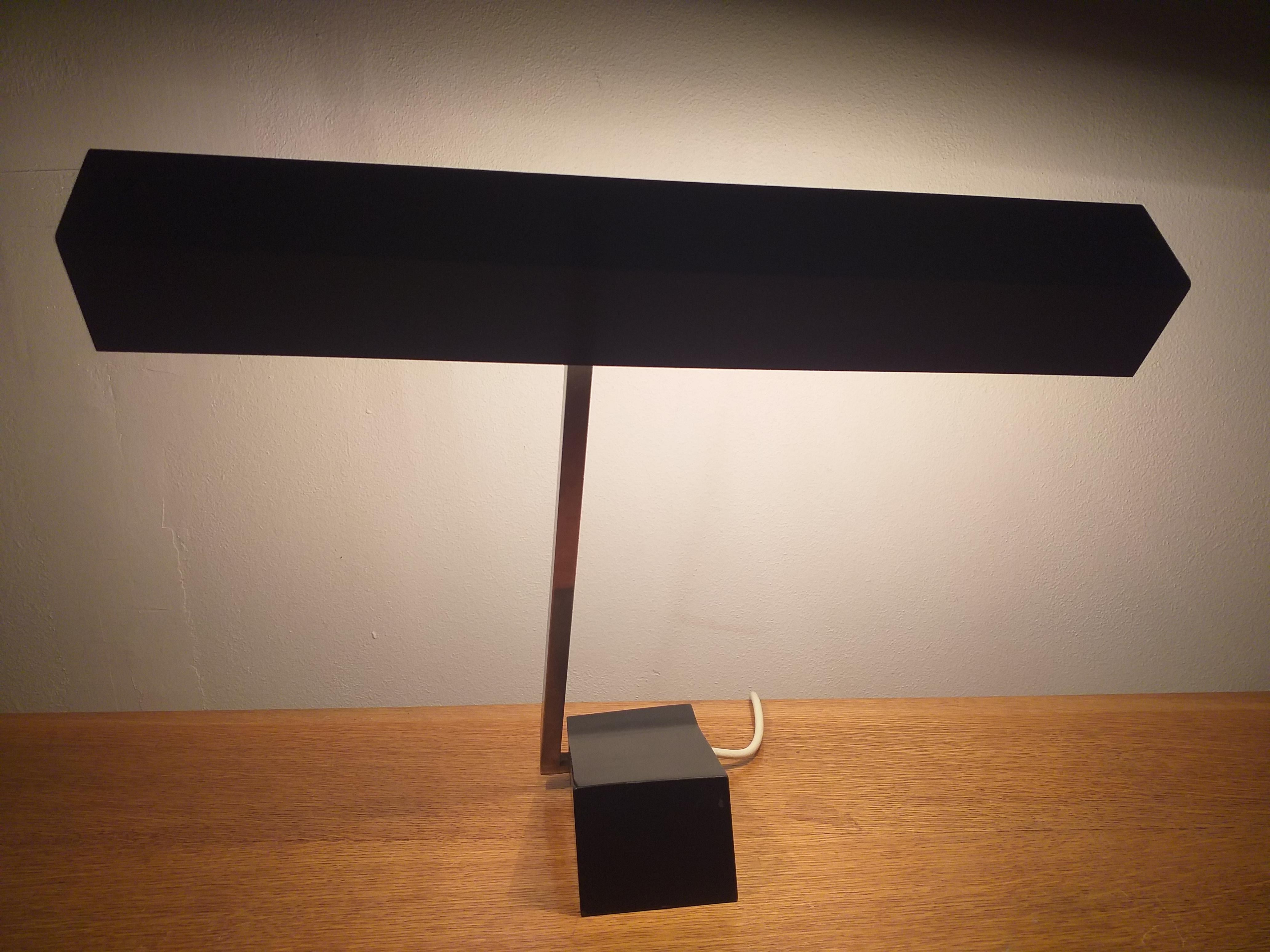 Midcentury Table Lamp Designed by Heinz Pfaender for Hillebrand, 1960s 2